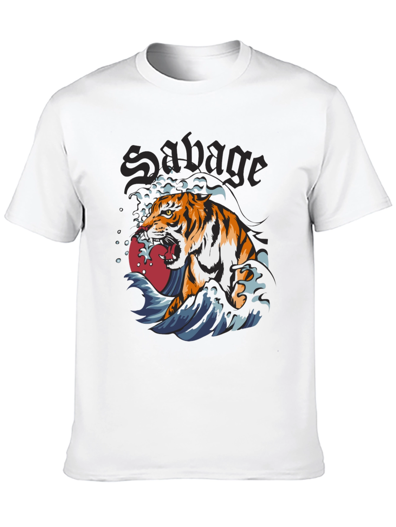 Savage Tiger Graphic Tee