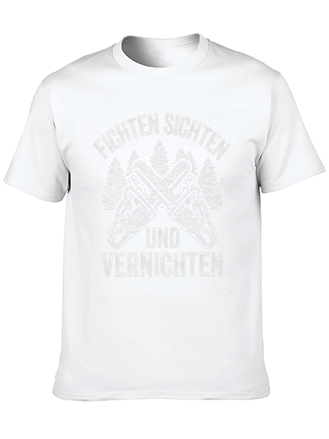 Fichten Sichten Chainsaw T-Shirt