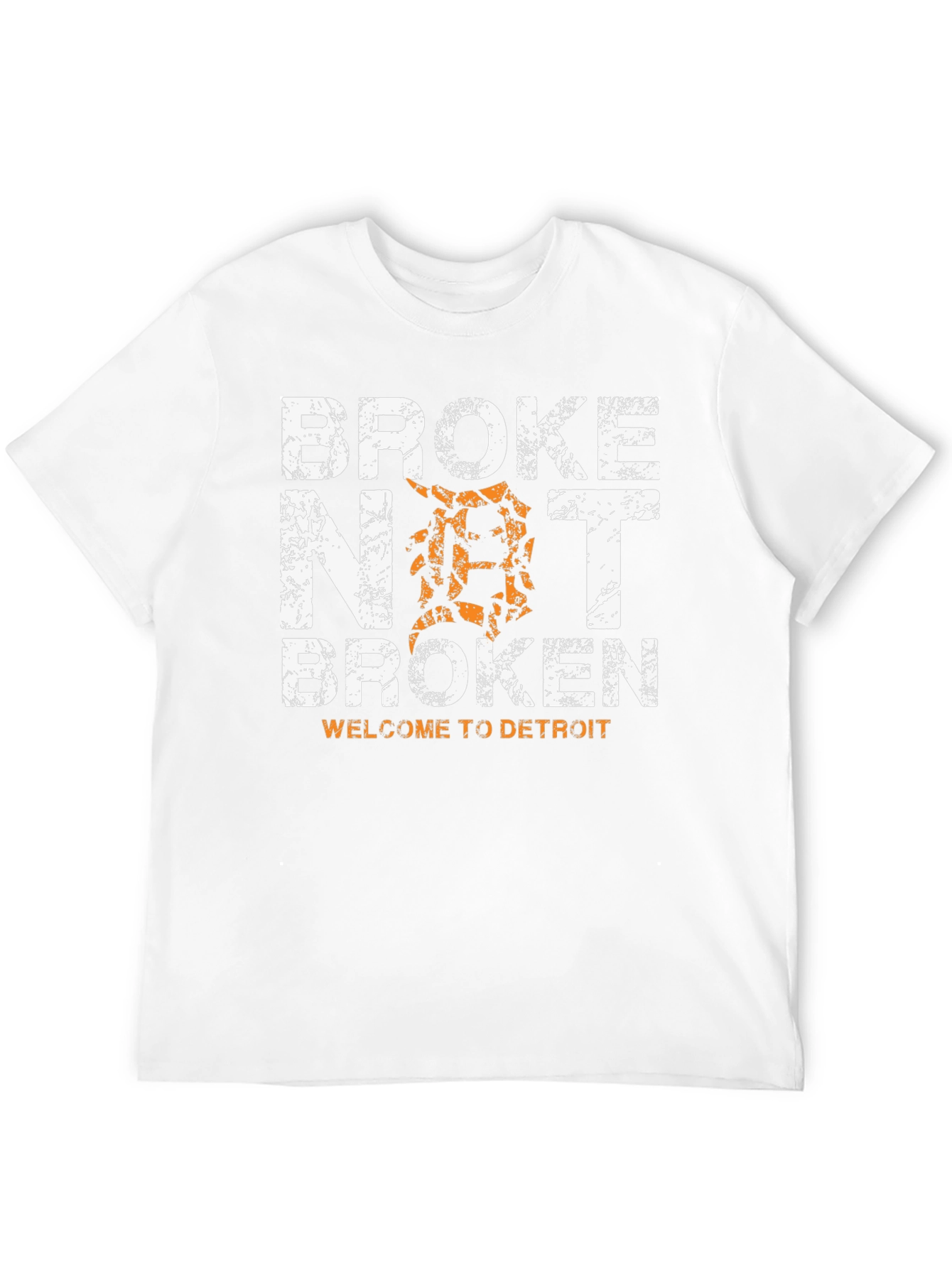 Broke Not Broken Detroit T-Shirt