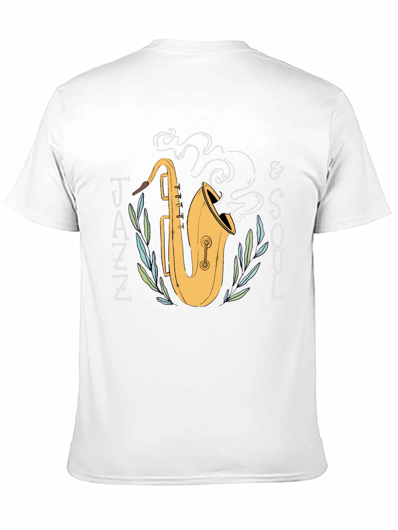 Jazz & Soul Saxophone Graphic T-Shirt