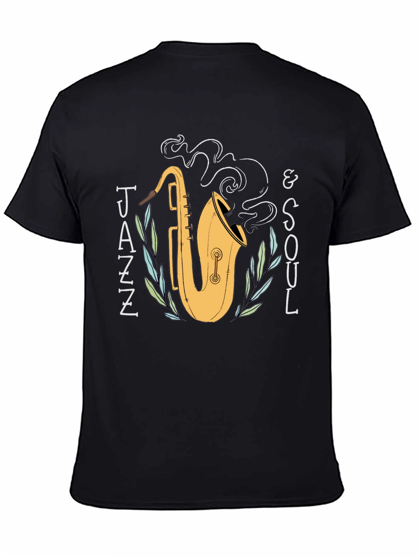 Jazz & Soul Saxophone Graphic T-Shirt