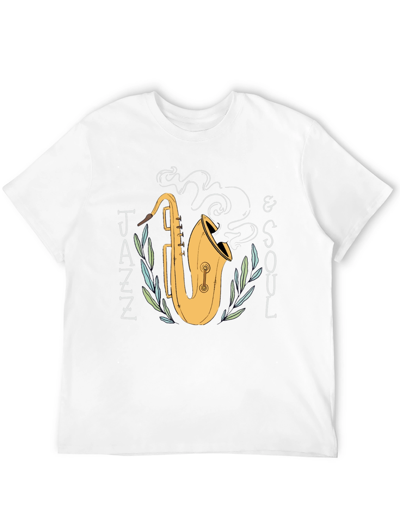 Jazz & Soul Saxophone Graphic T-Shirt