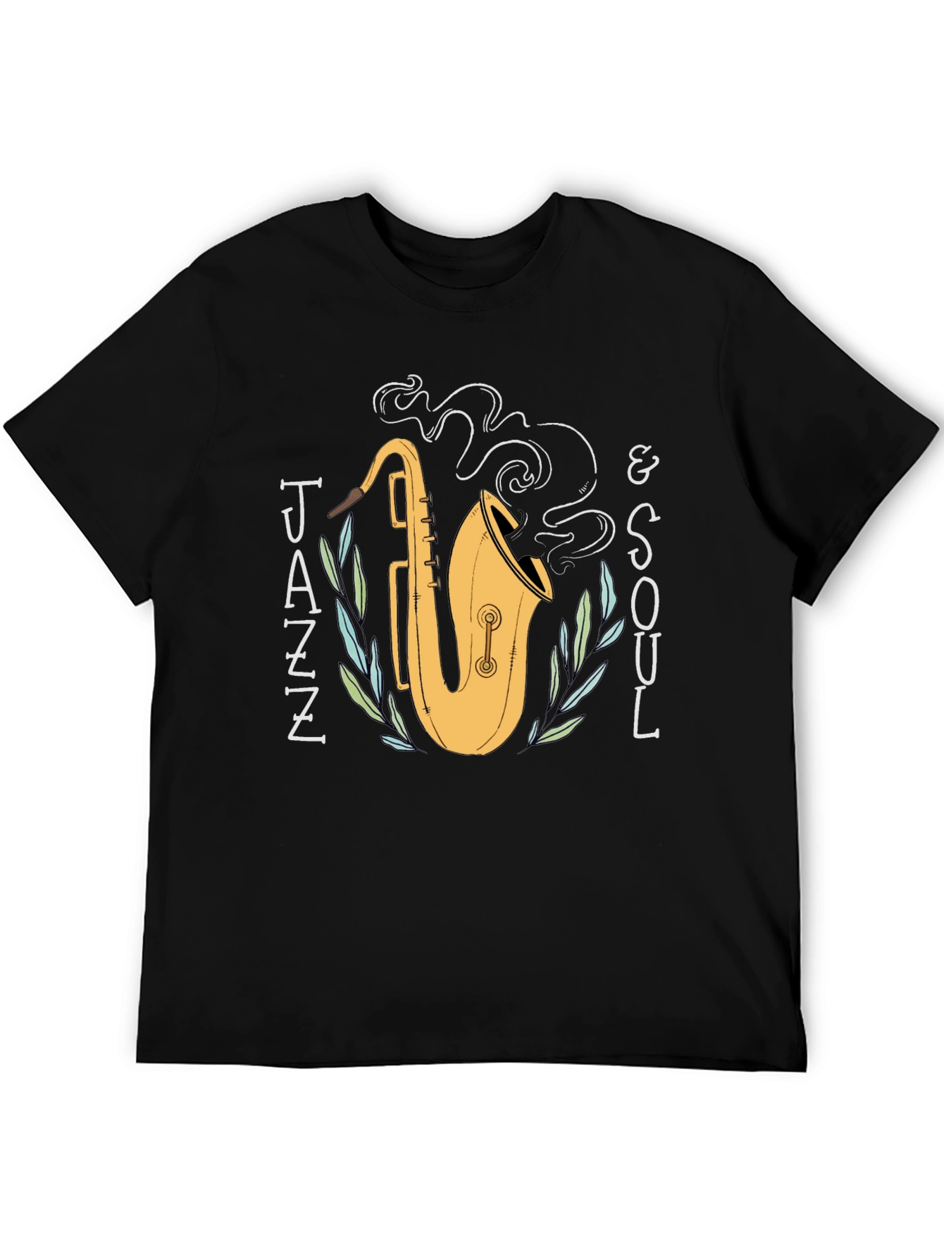 Jazz & Soul Saxophone Graphic T-Shirt