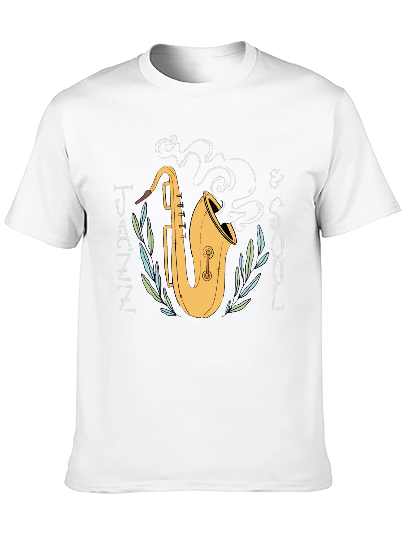 Jazz & Soul Saxophone Graphic T-Shirt