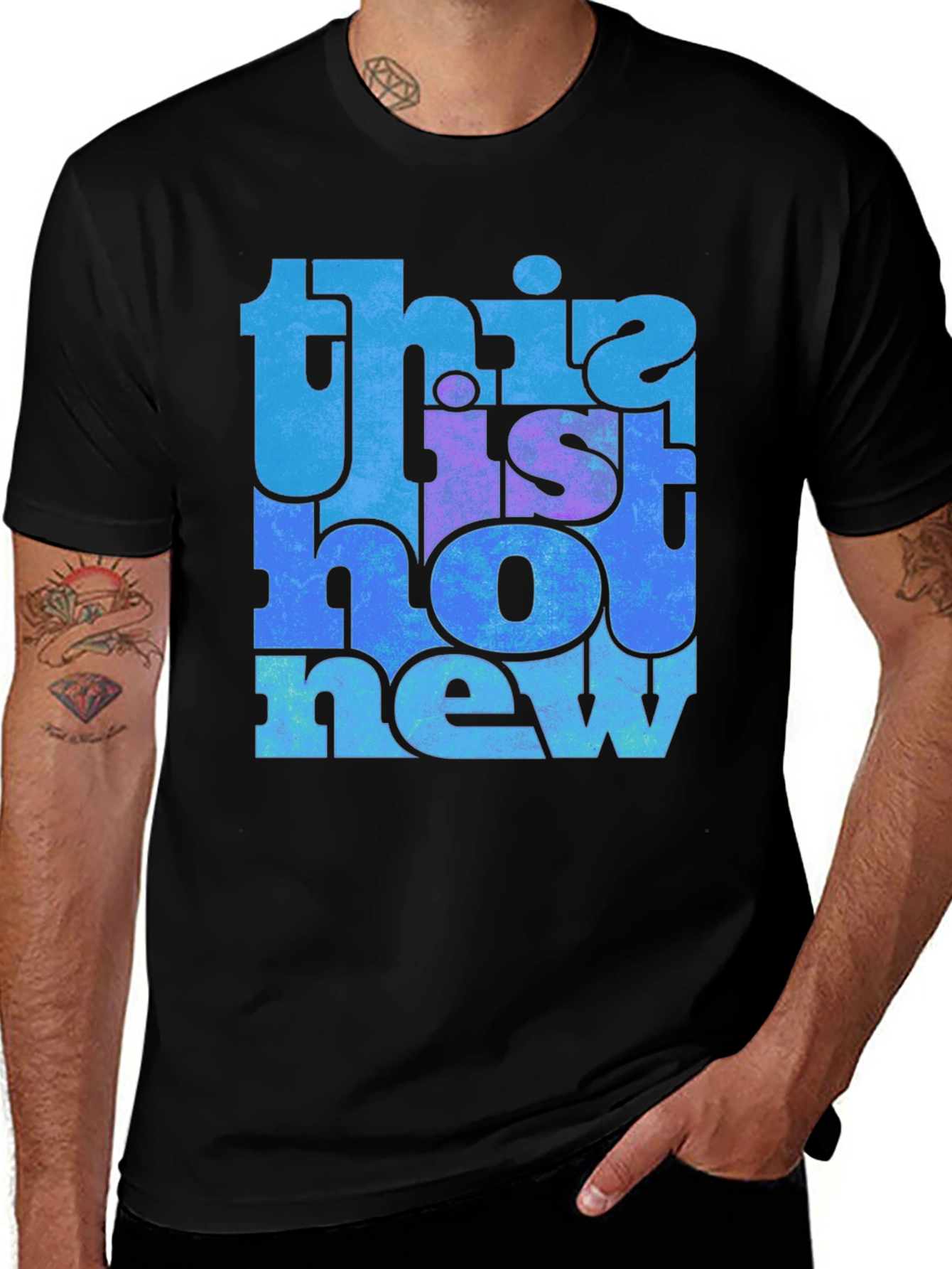 This Is Not New Retro Graphic T-Shirt