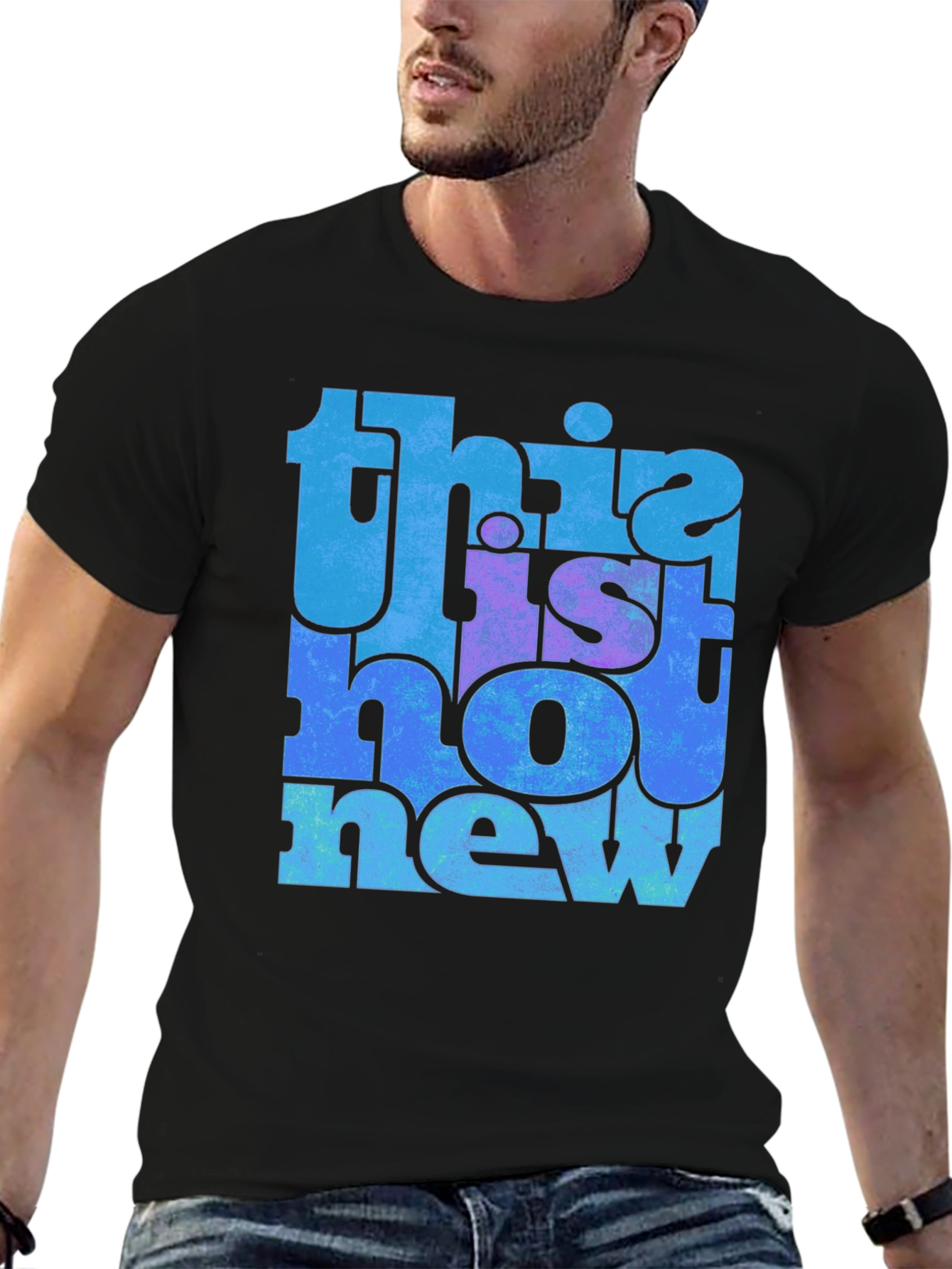 This Is Not New Retro Graphic T-Shirt