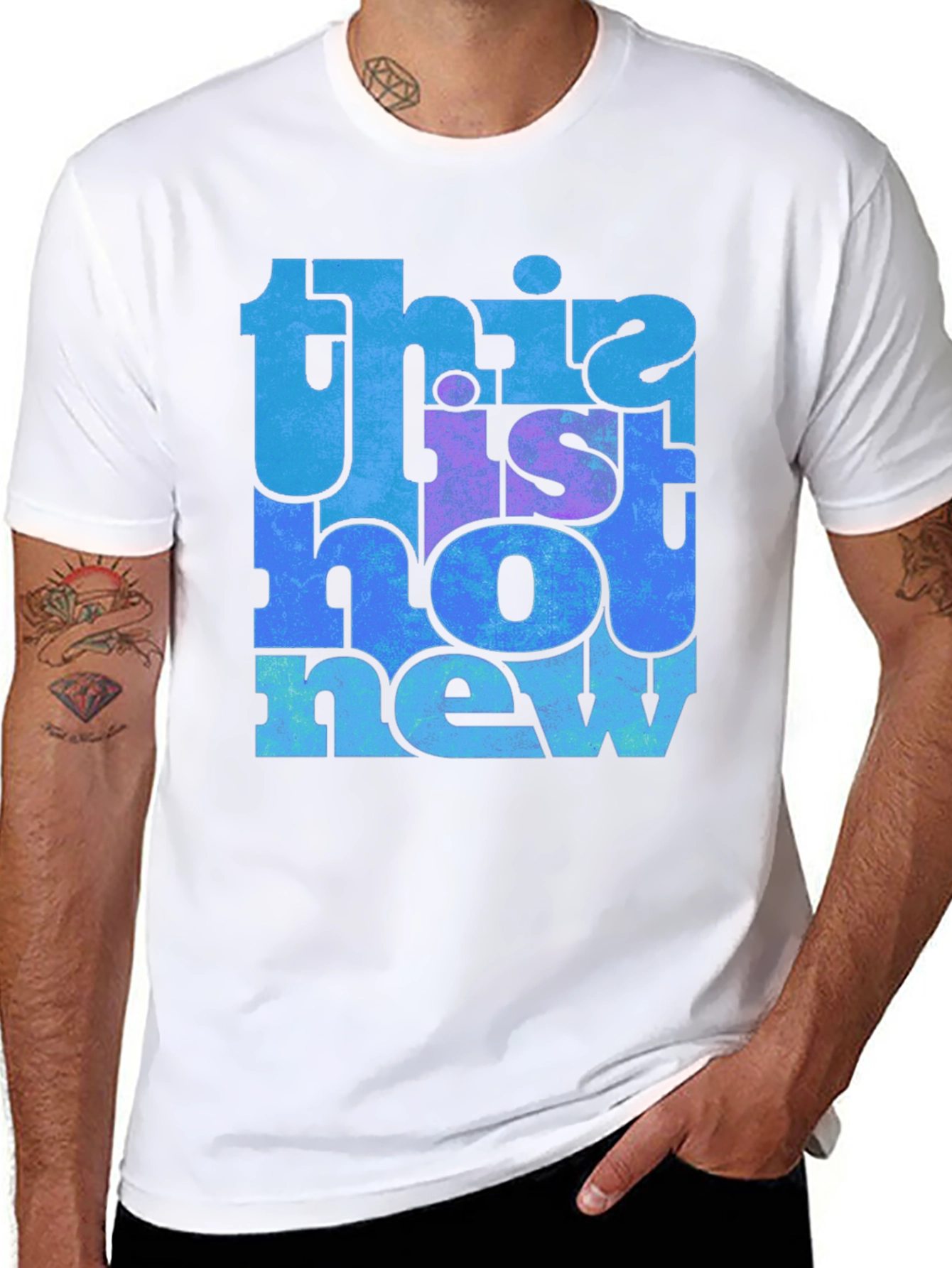 This Is Not New Retro Graphic T-Shirt