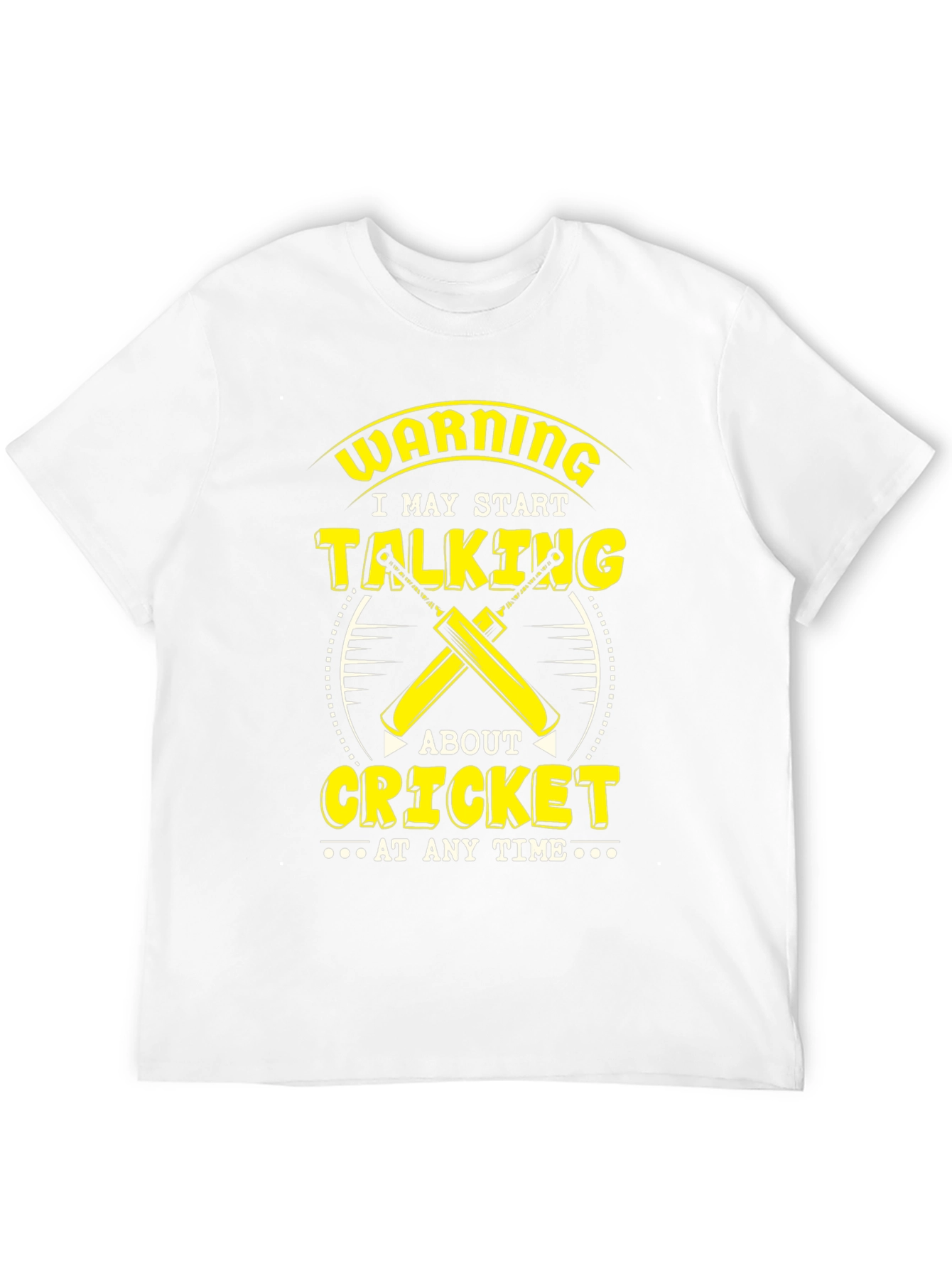 Warning Cricket T-Shirt