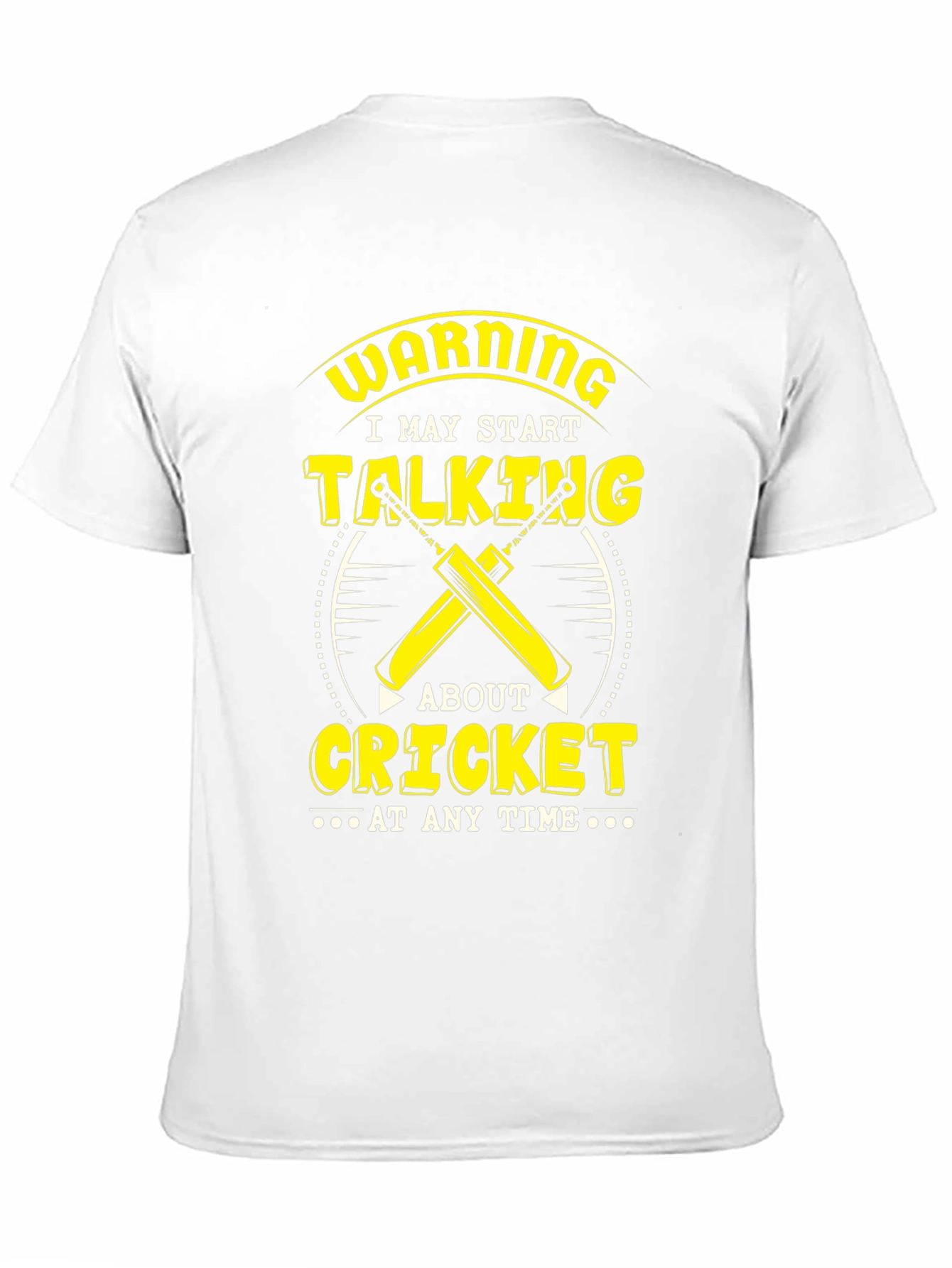 Warning Cricket T-Shirt