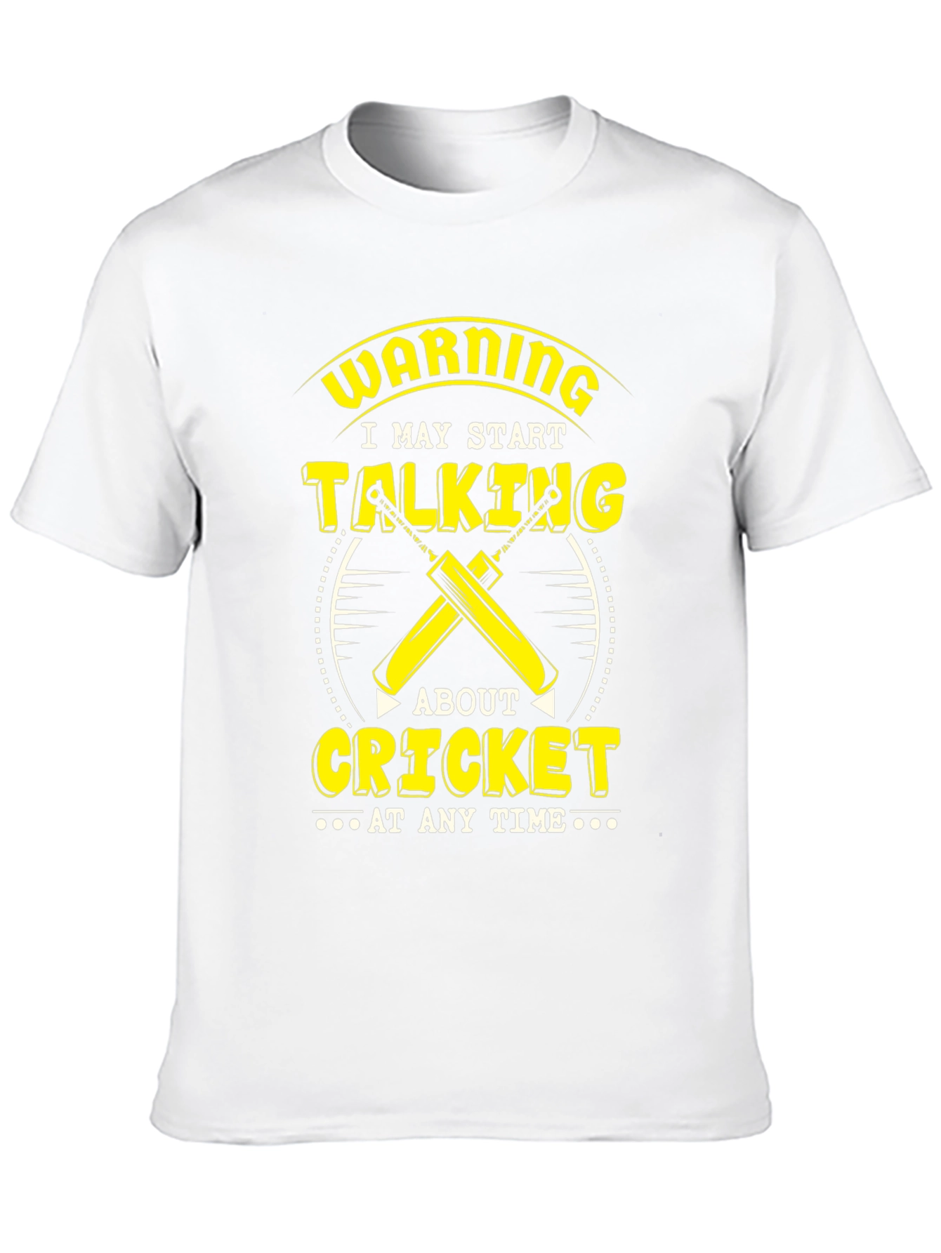 Warning Cricket T-Shirt