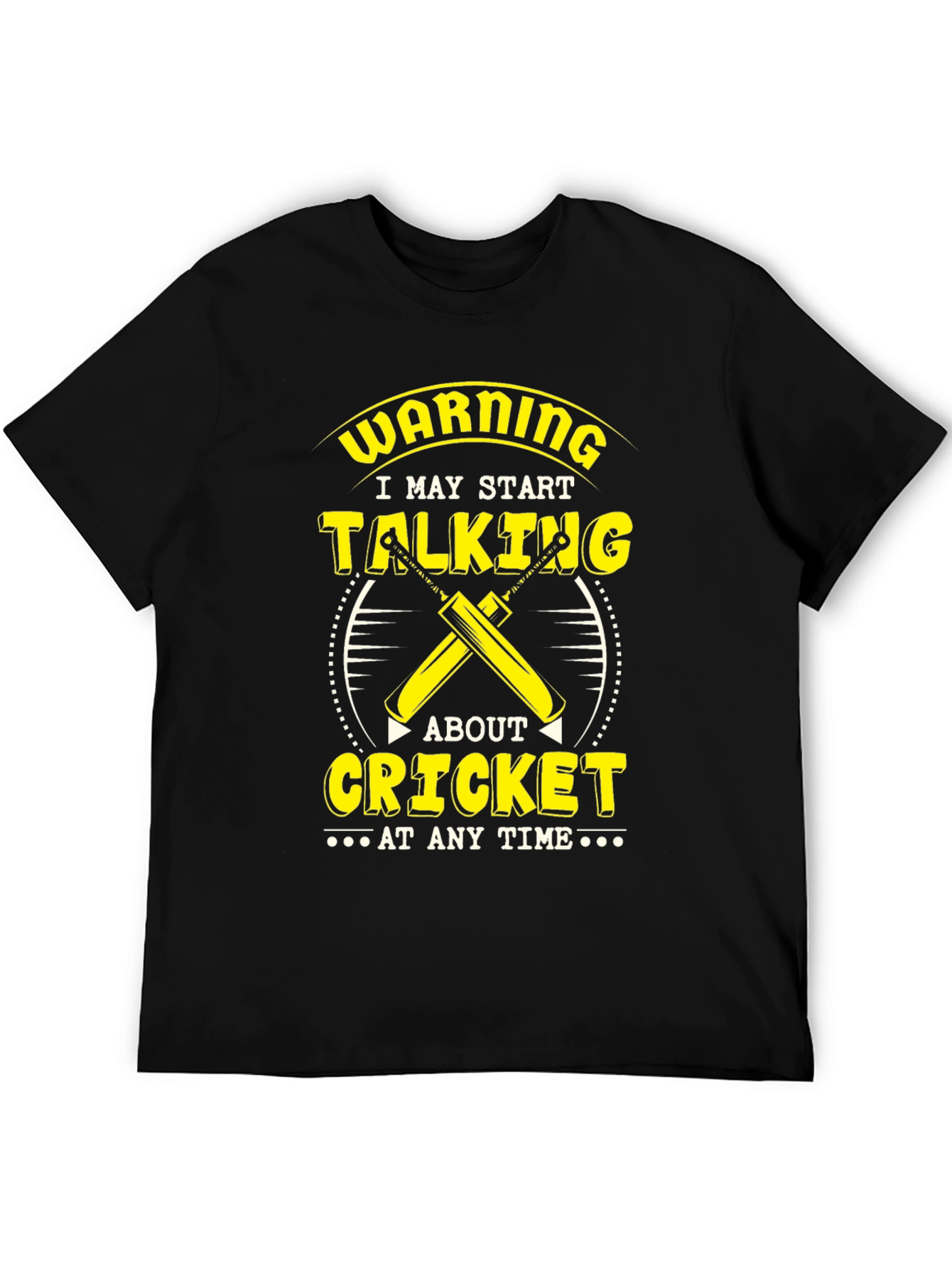 Warning Cricket T-Shirt