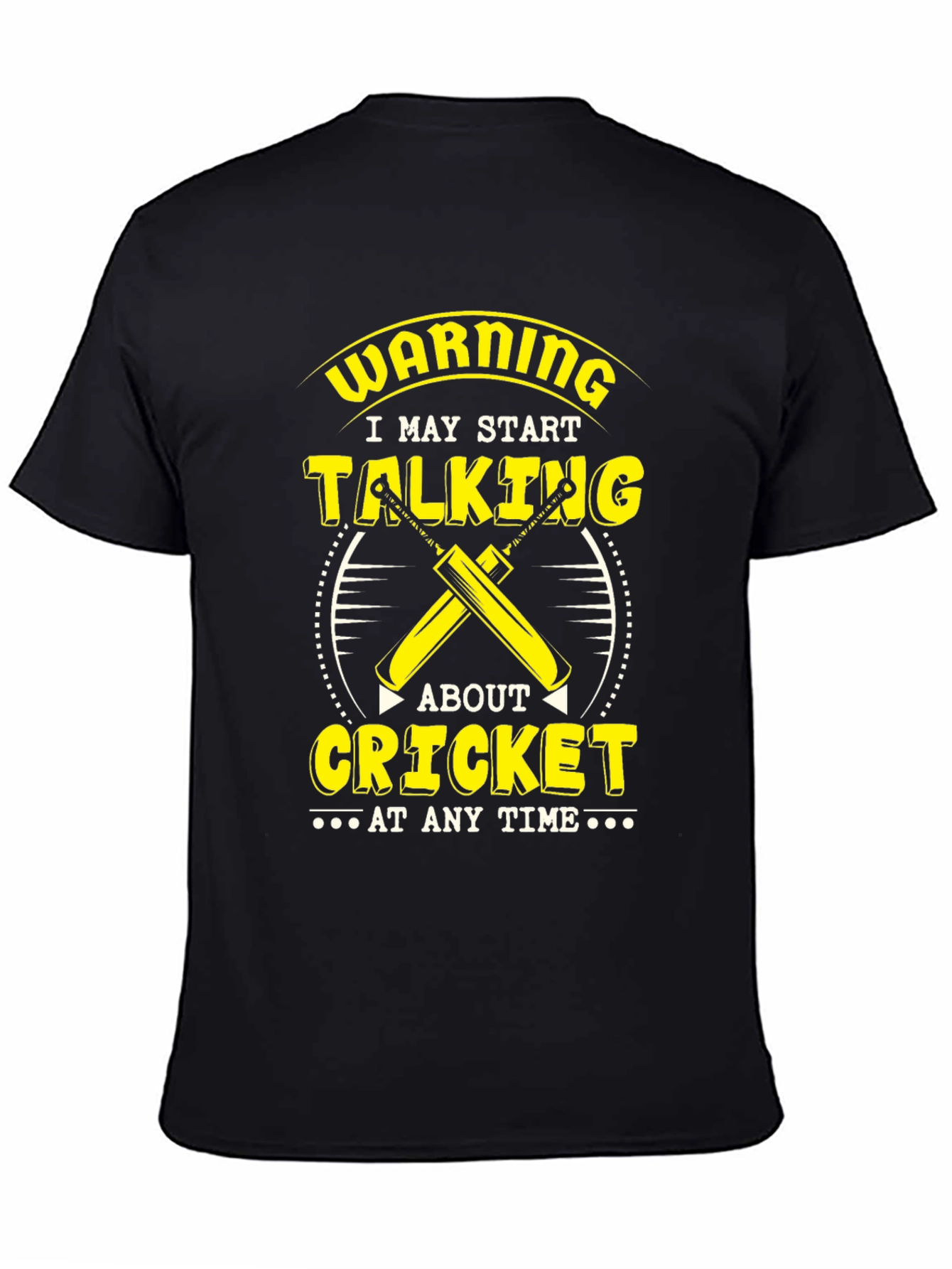 Warning Cricket T-Shirt