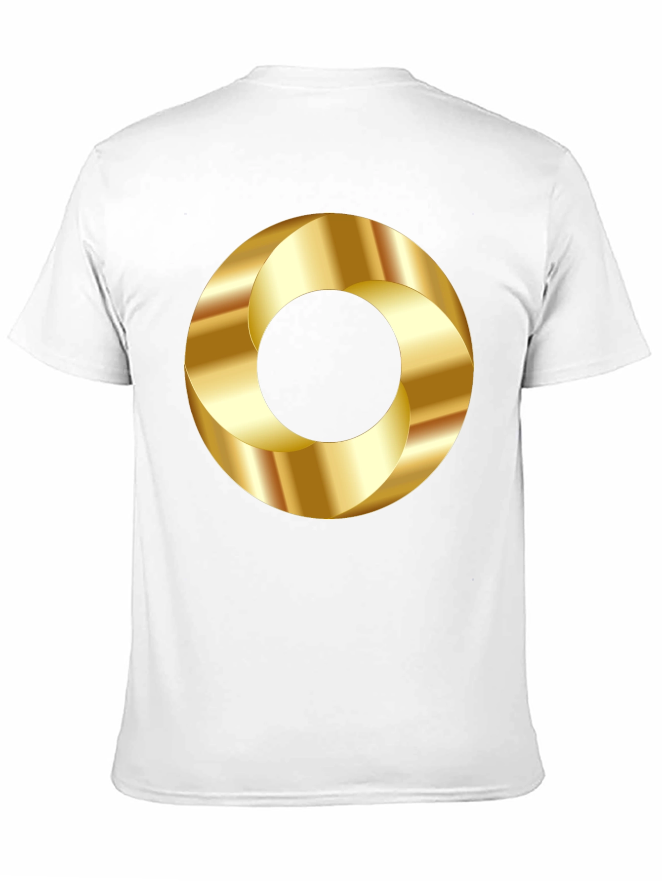 Golden Circle Graphic Tee - Stylish Casual Wear