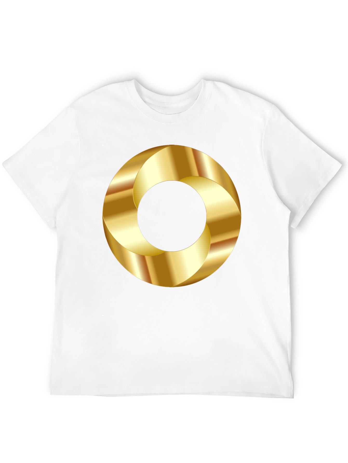 Golden Circle Graphic Tee - Stylish Casual Wear