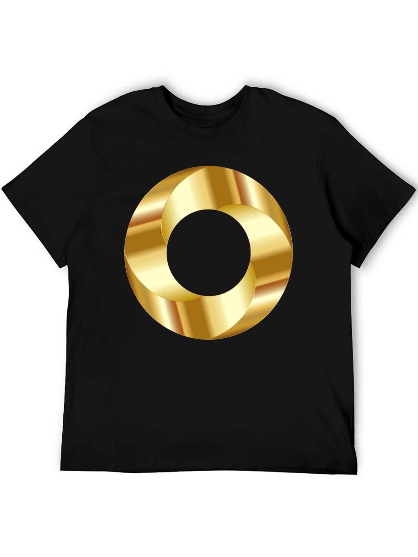 Golden Circle Graphic Tee - Stylish Casual Wear