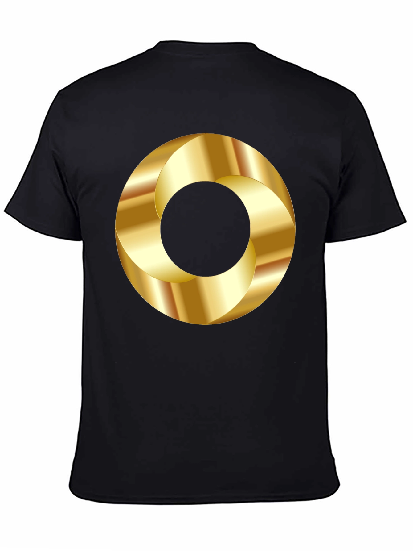 Golden Circle Graphic Tee - Stylish Casual Wear