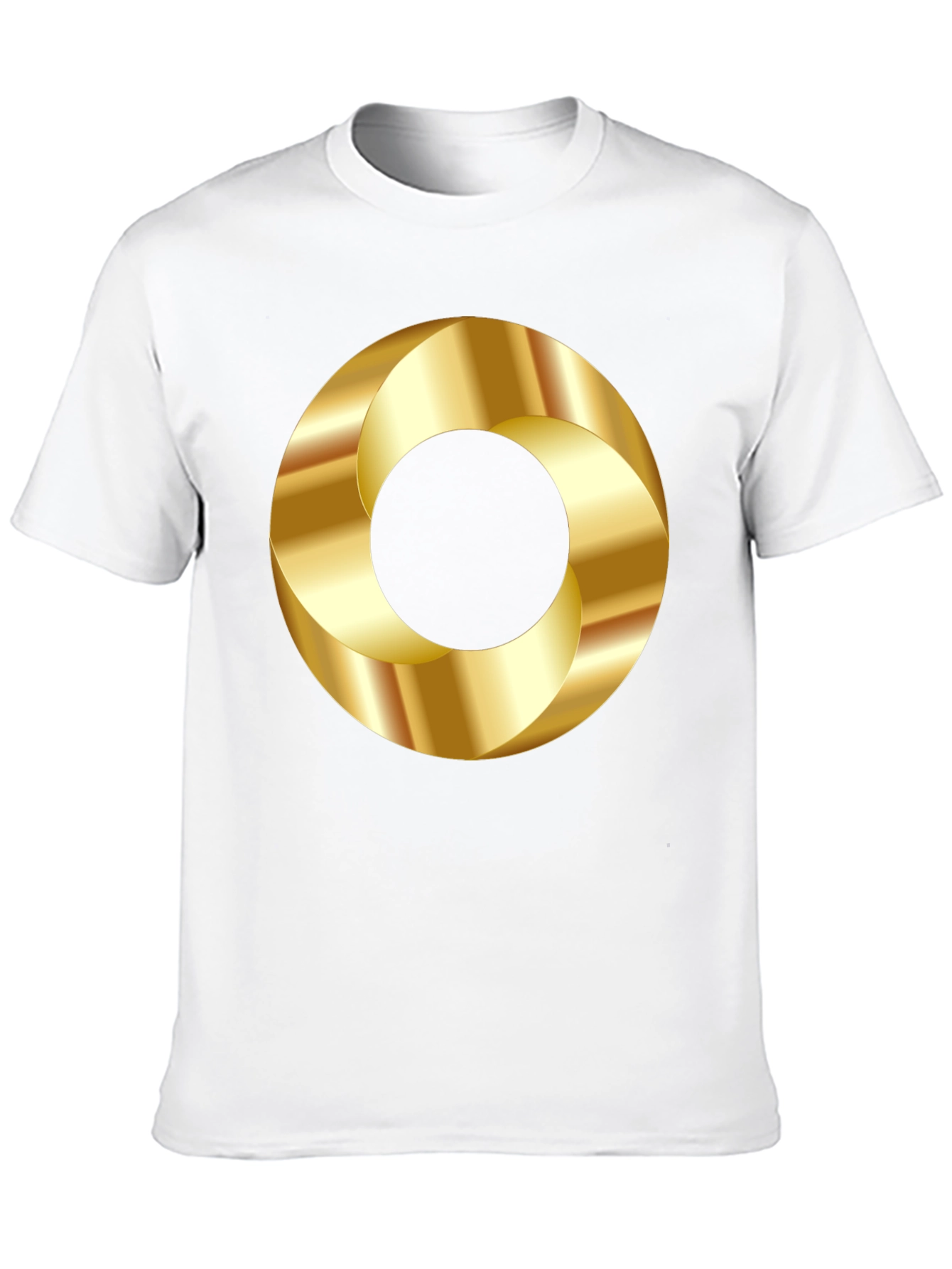 Golden Circle Graphic Tee - Stylish Casual Wear