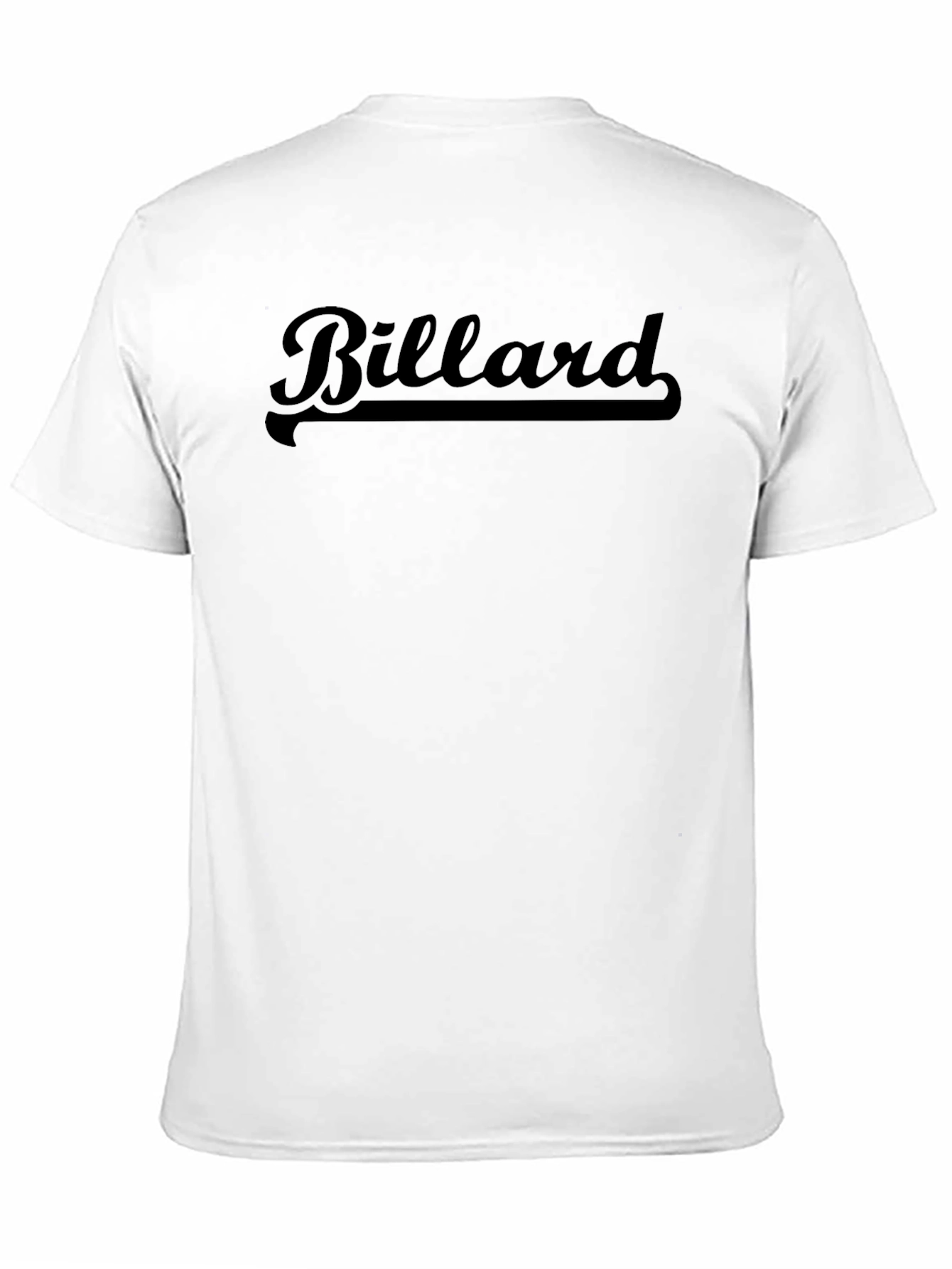 Billiard T-Shirt - Retro Style Billiard Player Tee