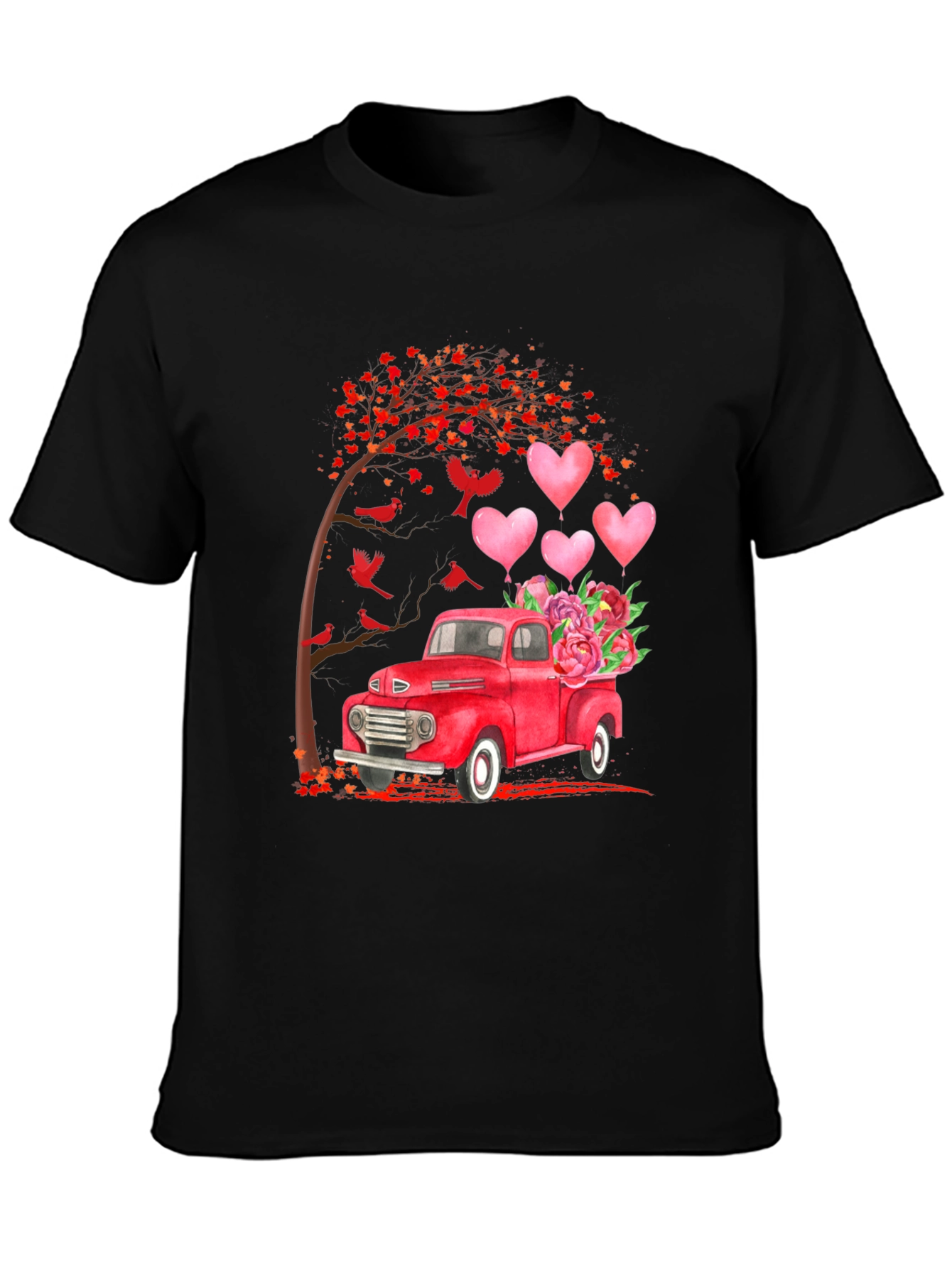 Red Truck Love T-Shirt