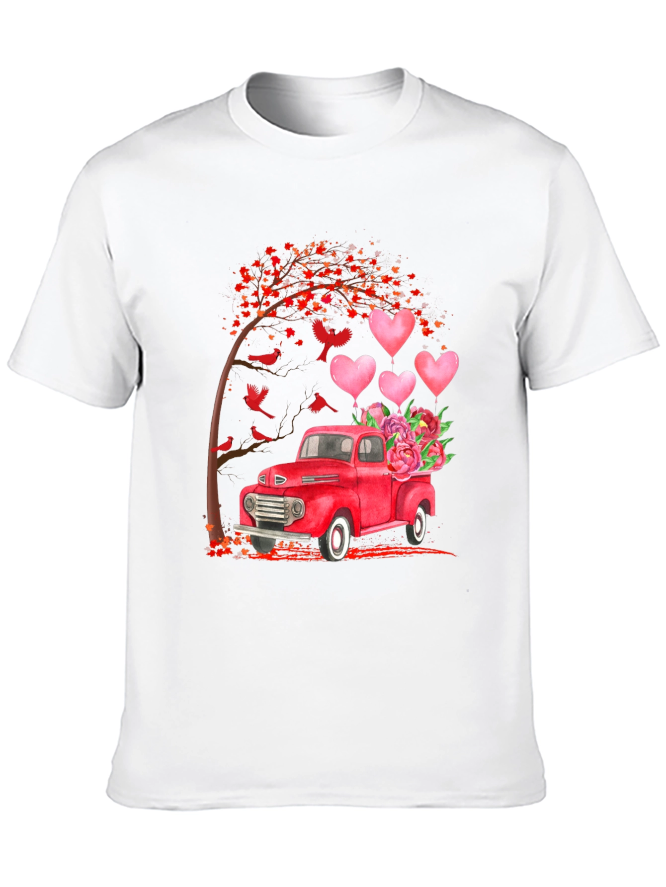 Red Truck Love T-Shirt