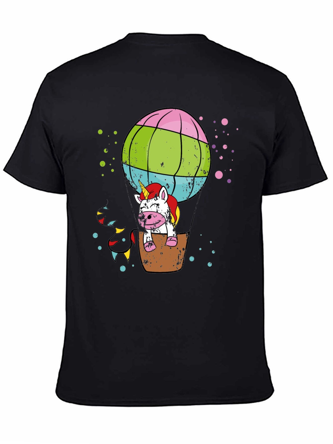Unicorn Hot Air Balloon Graphic Tee