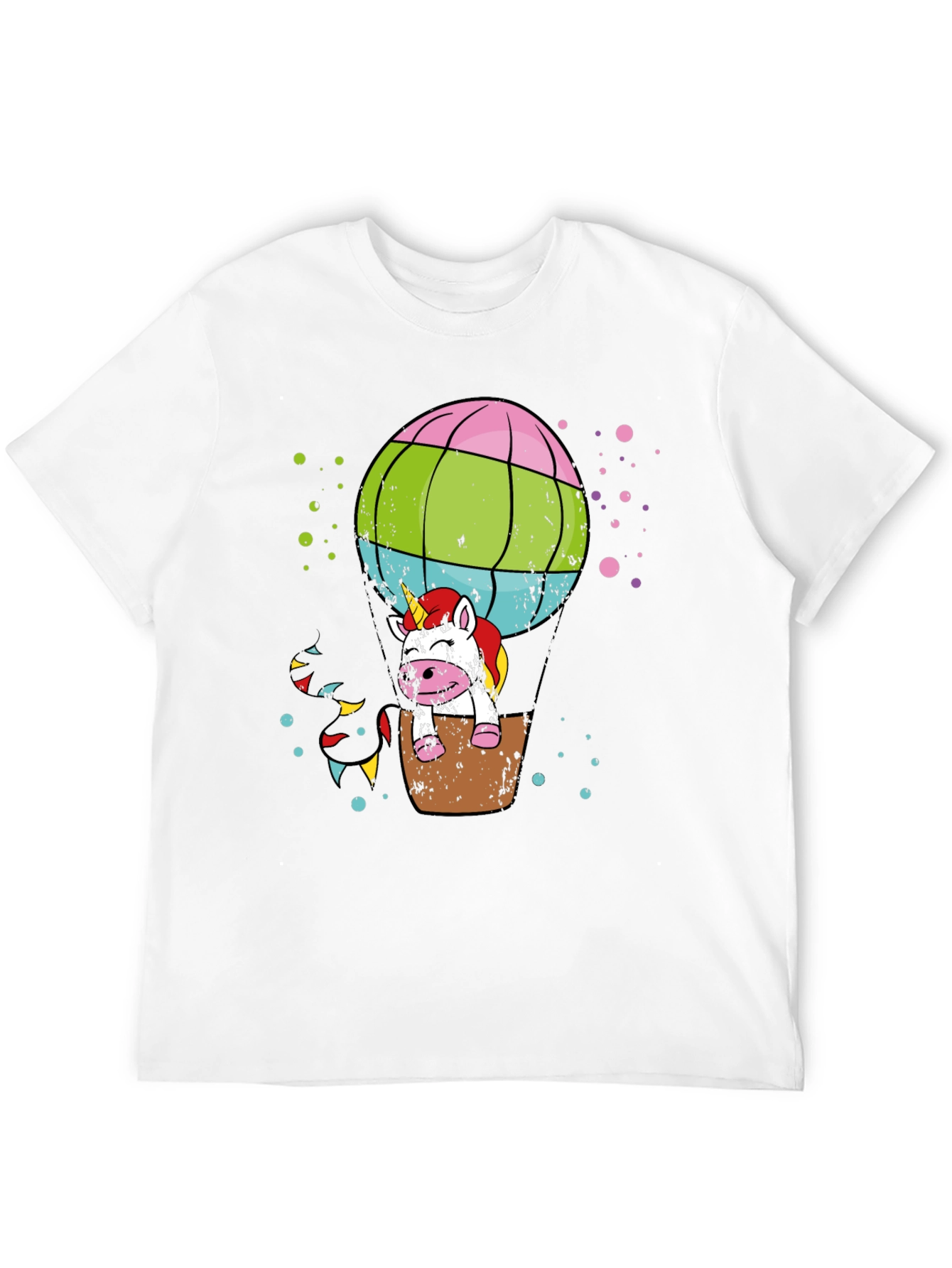 Unicorn Hot Air Balloon Graphic Tee