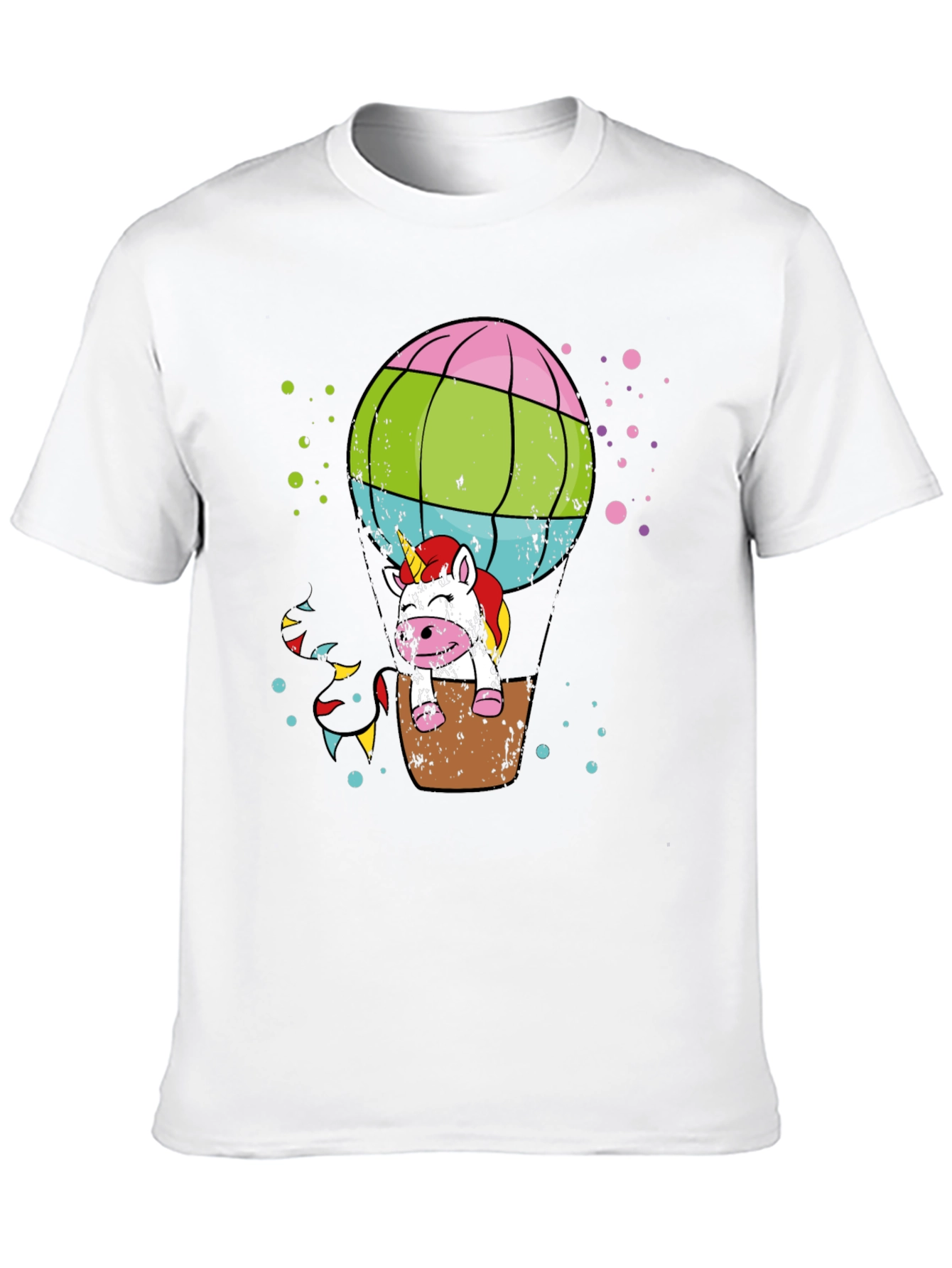 Unicorn Hot Air Balloon Graphic Tee