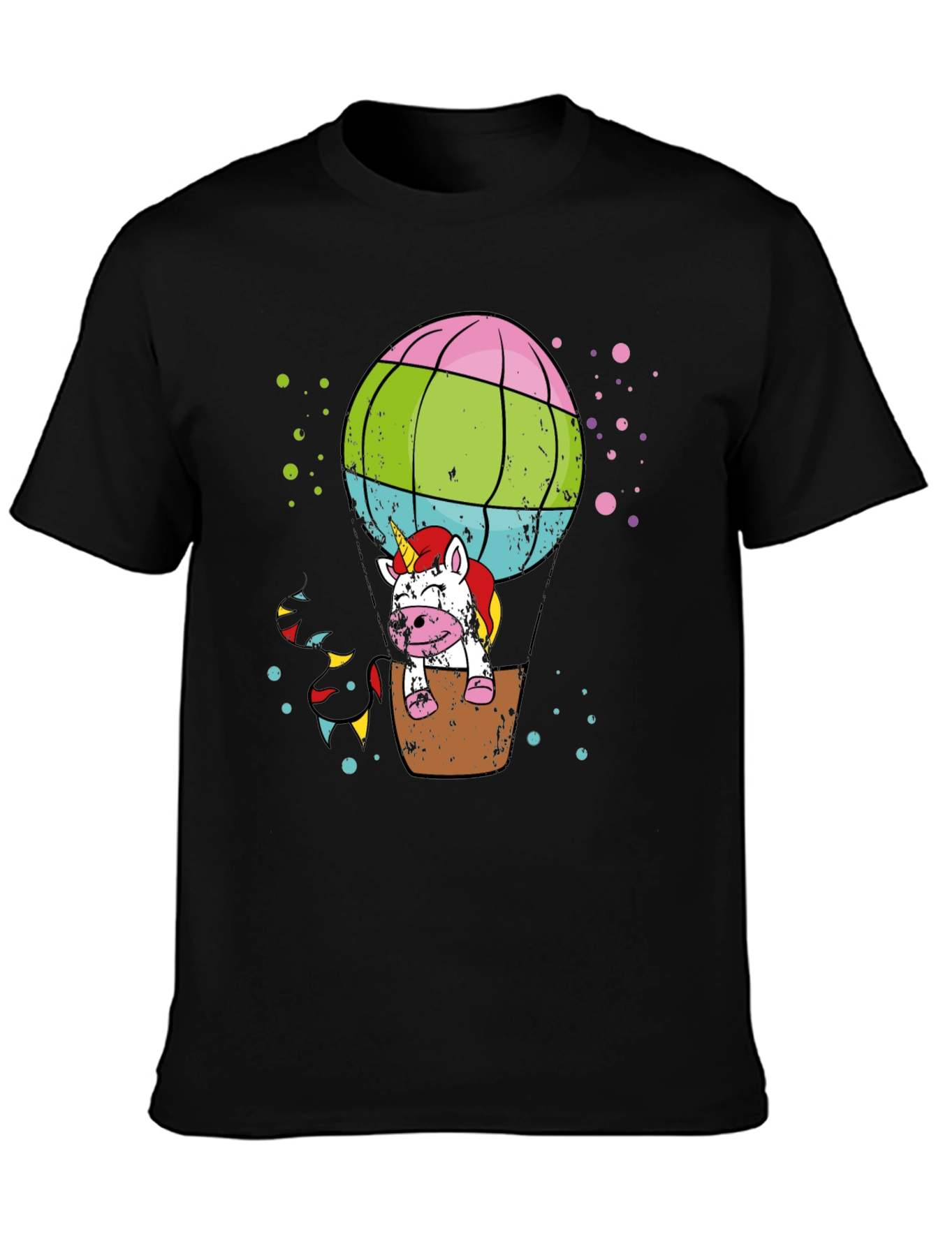 Unicorn Hot Air Balloon Graphic Tee