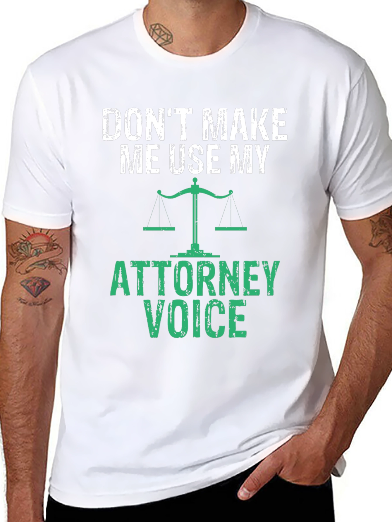 Dont Make Me Use My Attorney Voice T-Shirt