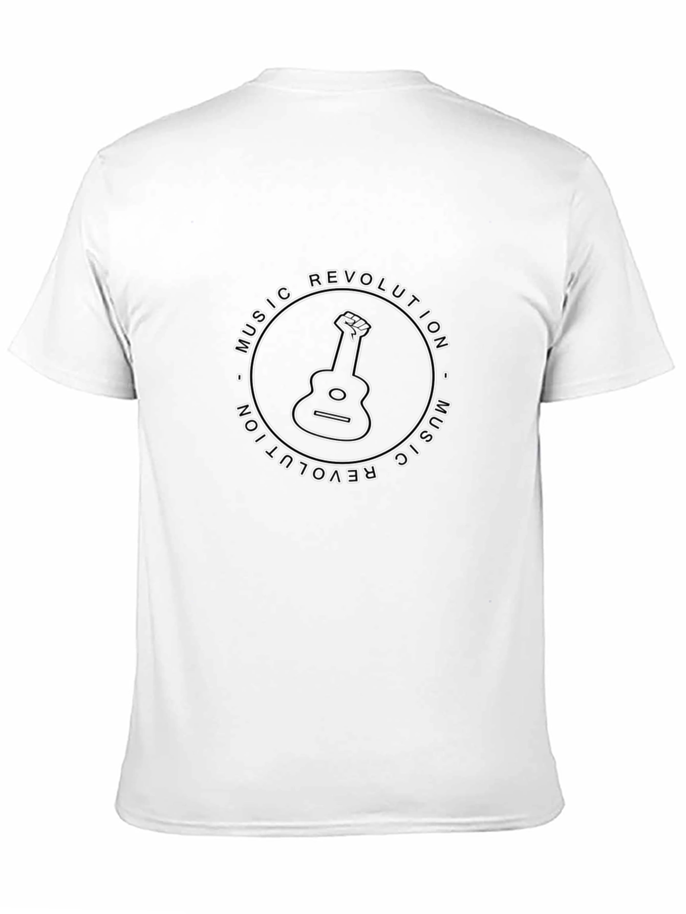 Music Revolution Graphic T-Shirt - Black