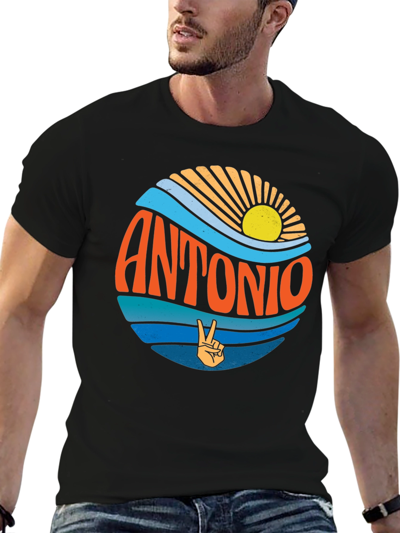 Antonio Retro Style T-Shirt