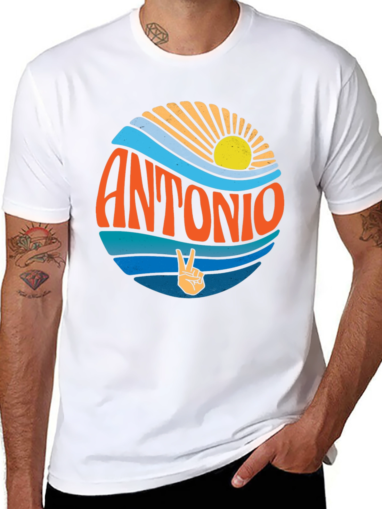 Antonio Retro Style T-Shirt