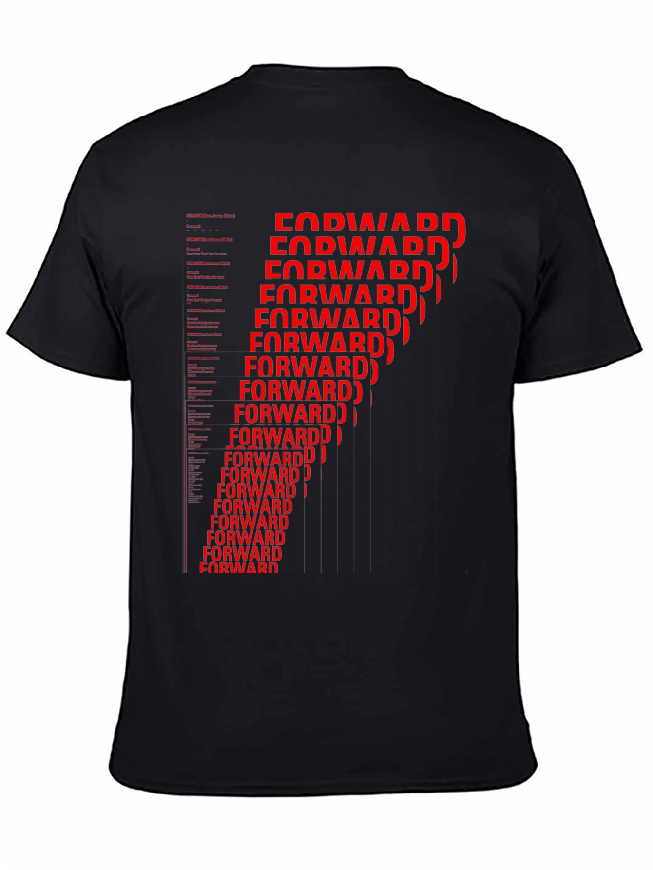 Forward Graphic Print T-Shirt - Modern Casual Wear