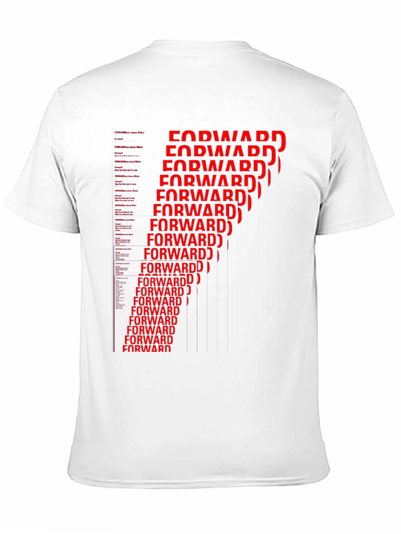 Forward Graphic Print T-Shirt - Modern Casual Wear