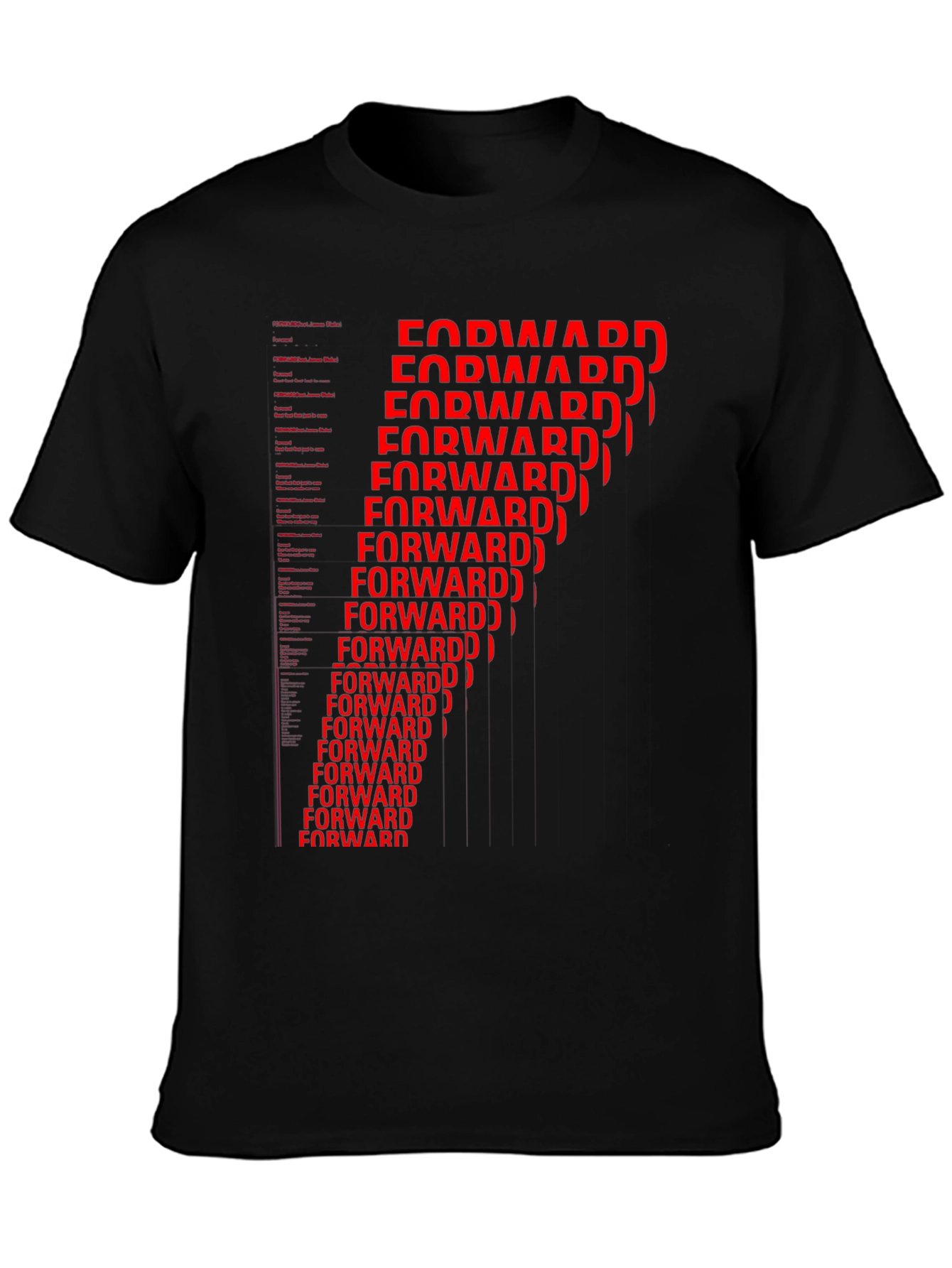 Forward Graphic Print T-Shirt - Modern Casual Wear