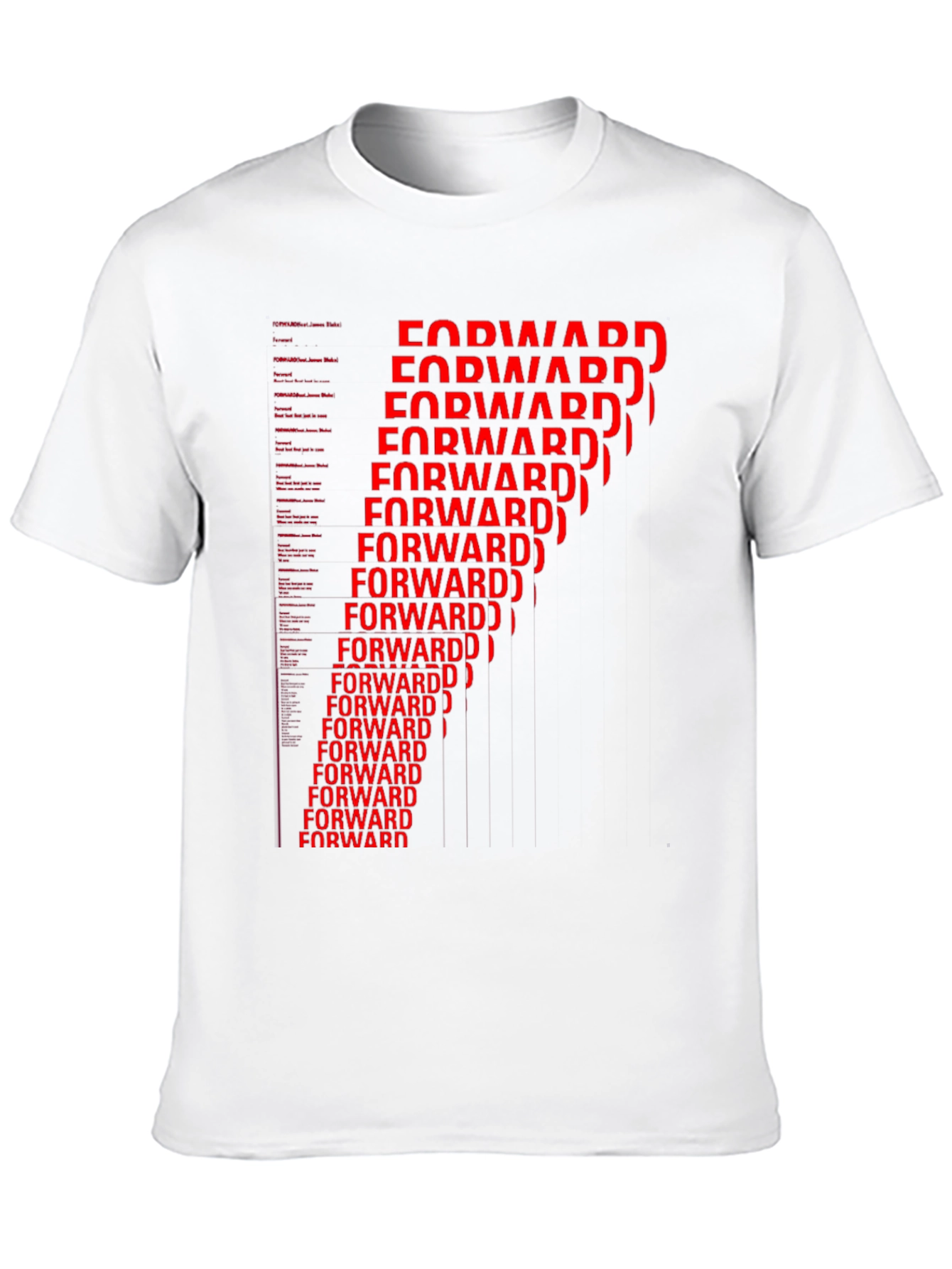 Forward Graphic Print T-Shirt - Modern Casual Wear