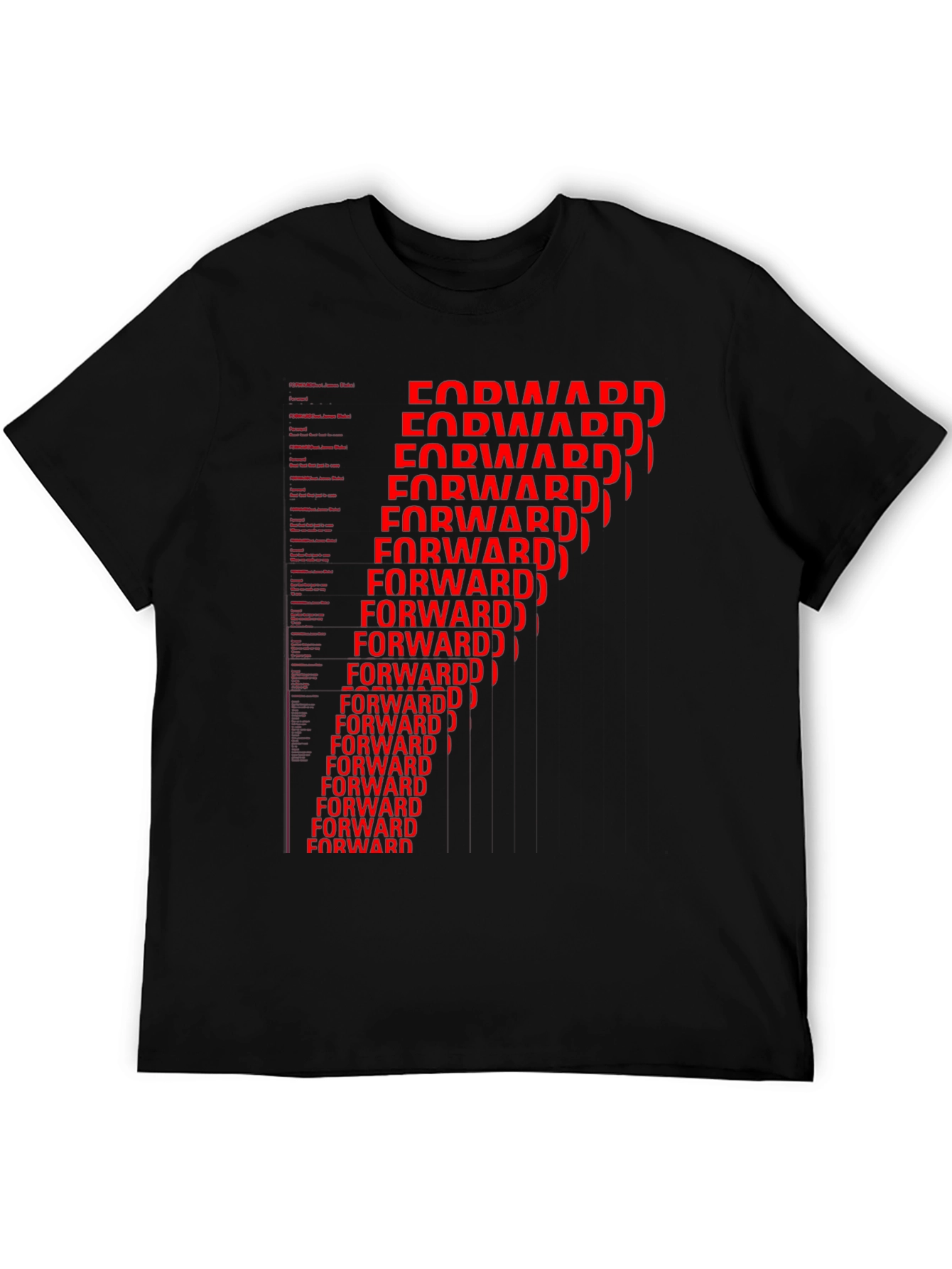 Forward Graphic Print T-Shirt - Modern Casual Wear