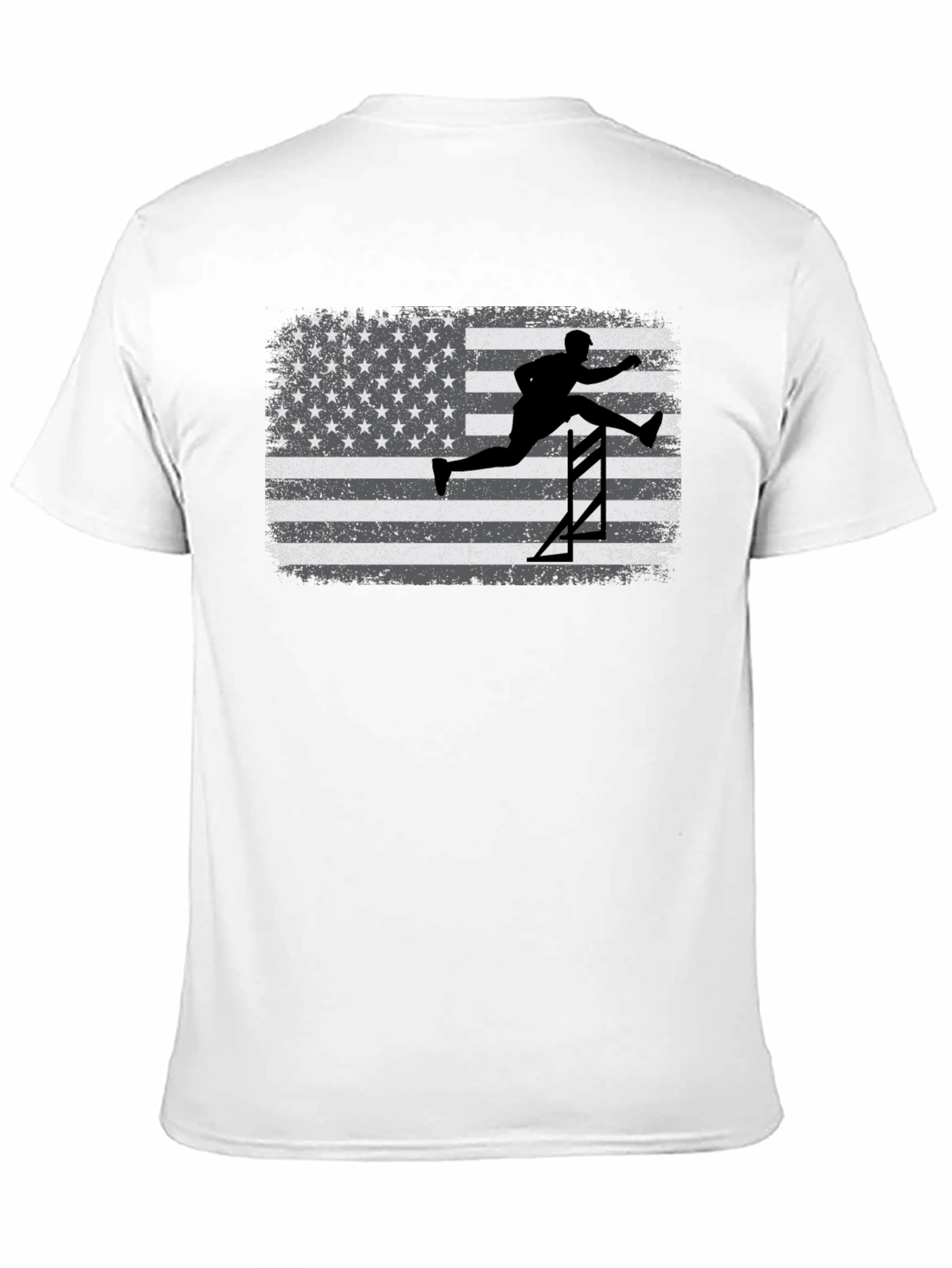 USA Track and Field Hurdler Graphic Tee