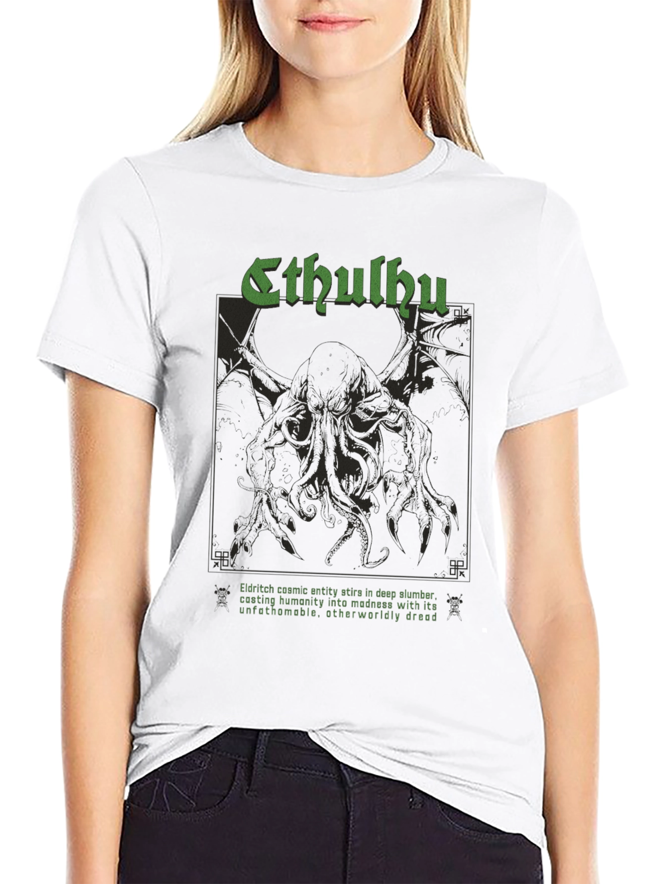 Cthulhu Eldritch Horror Graphic T-Shirt