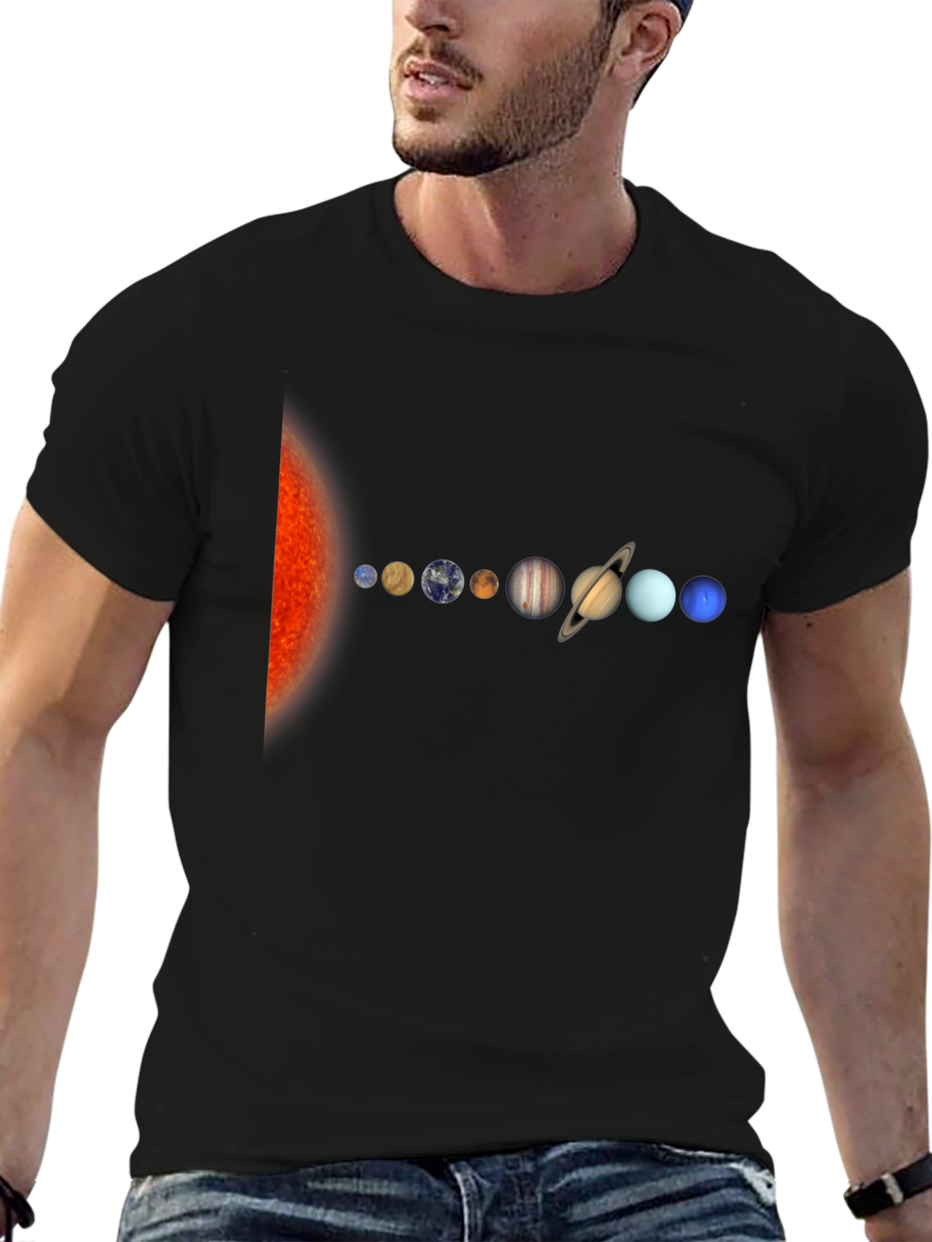 Solar System Planets T-Shirt - Astronomy Space Tee