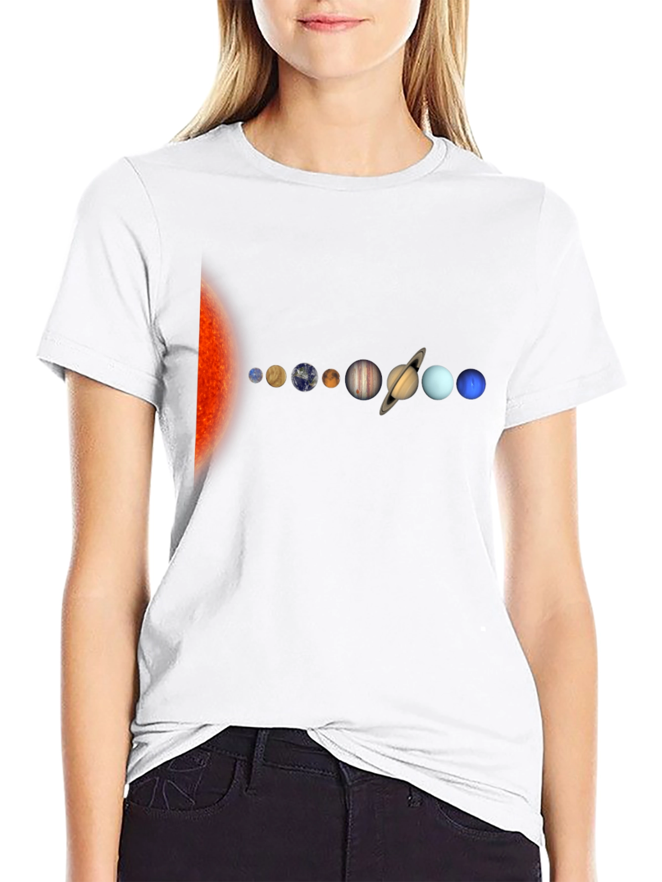 Solar System Planets T-Shirt - Astronomy Space Tee