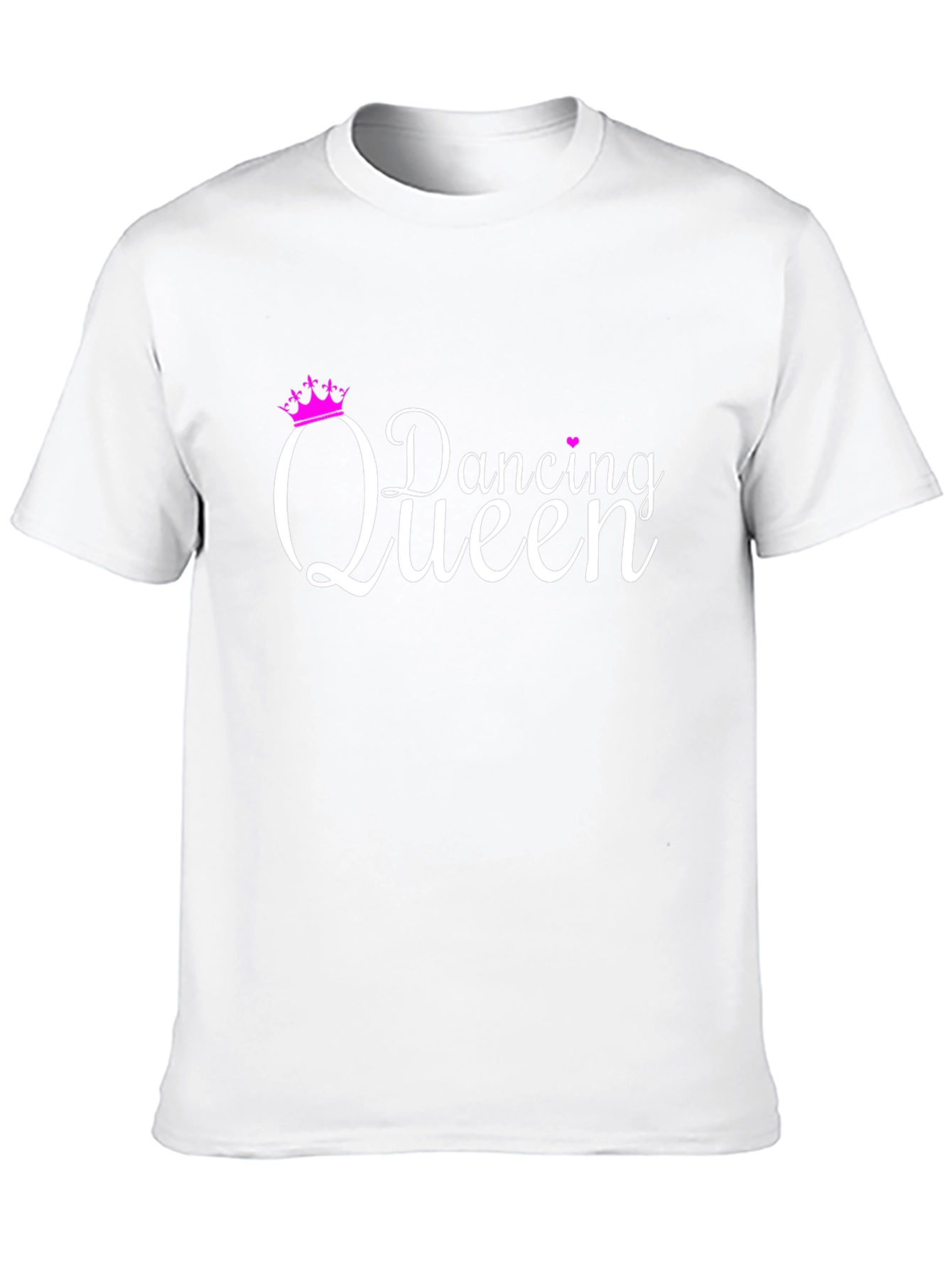 Dancing Queen T-Shirt - Black Cotton Tee