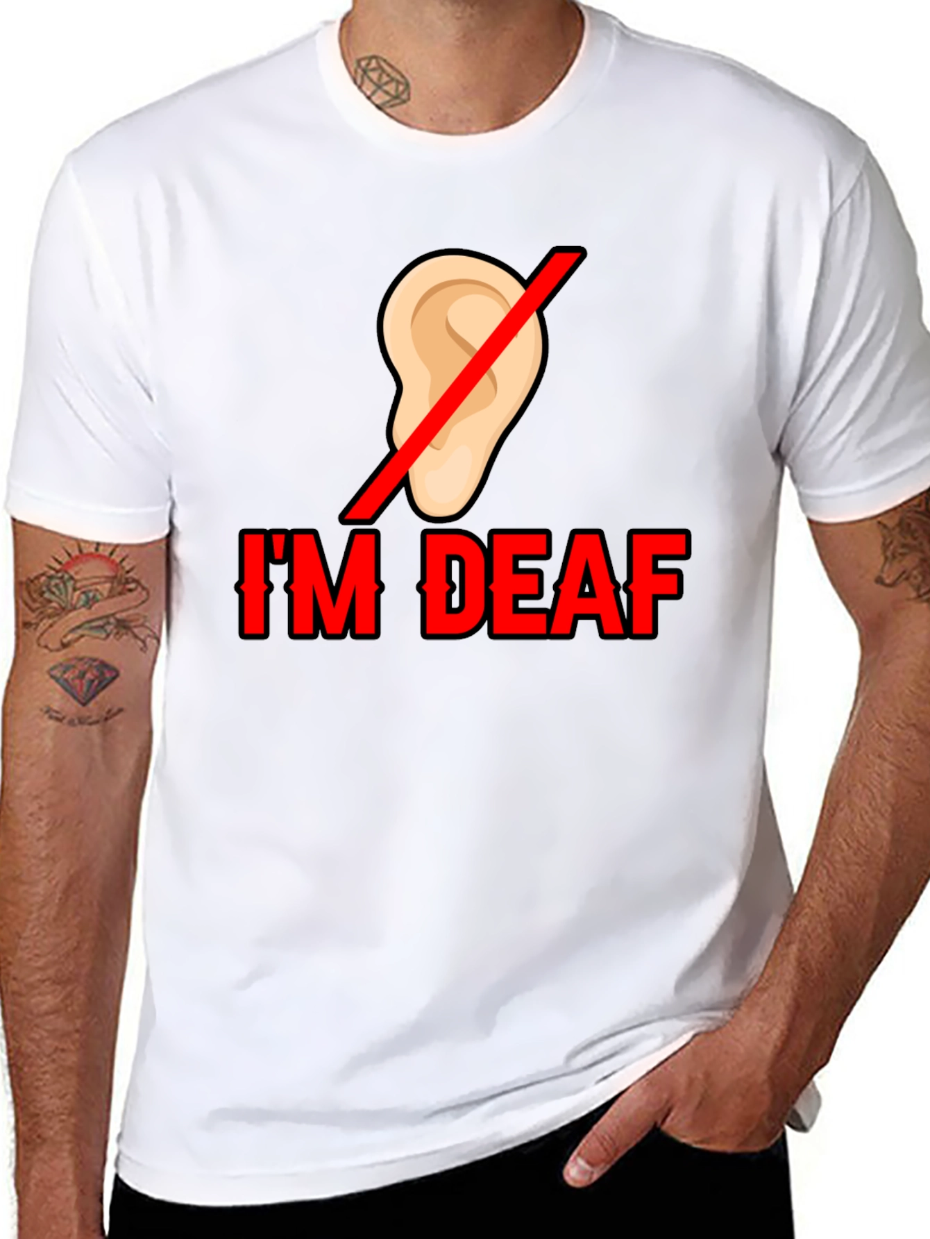 Im Deaf T-Shirt - Statement Tee