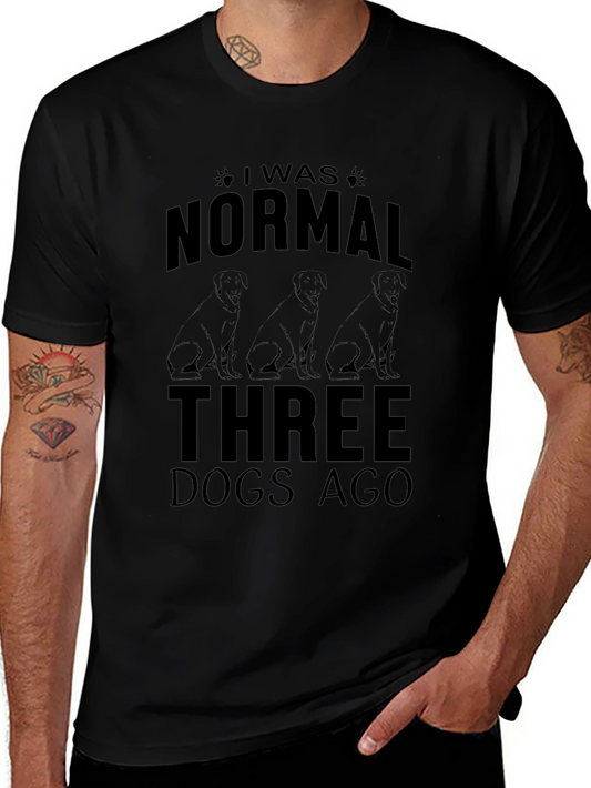 Normal Three Dogs Ago Graphic Tee
