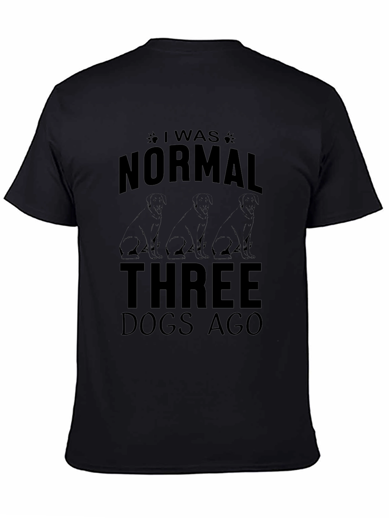 Normal Three Dogs Ago Graphic Tee