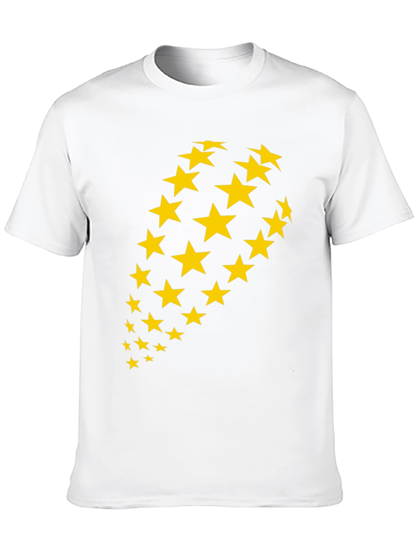 Starry Night Tee - Black Cotton Comfort