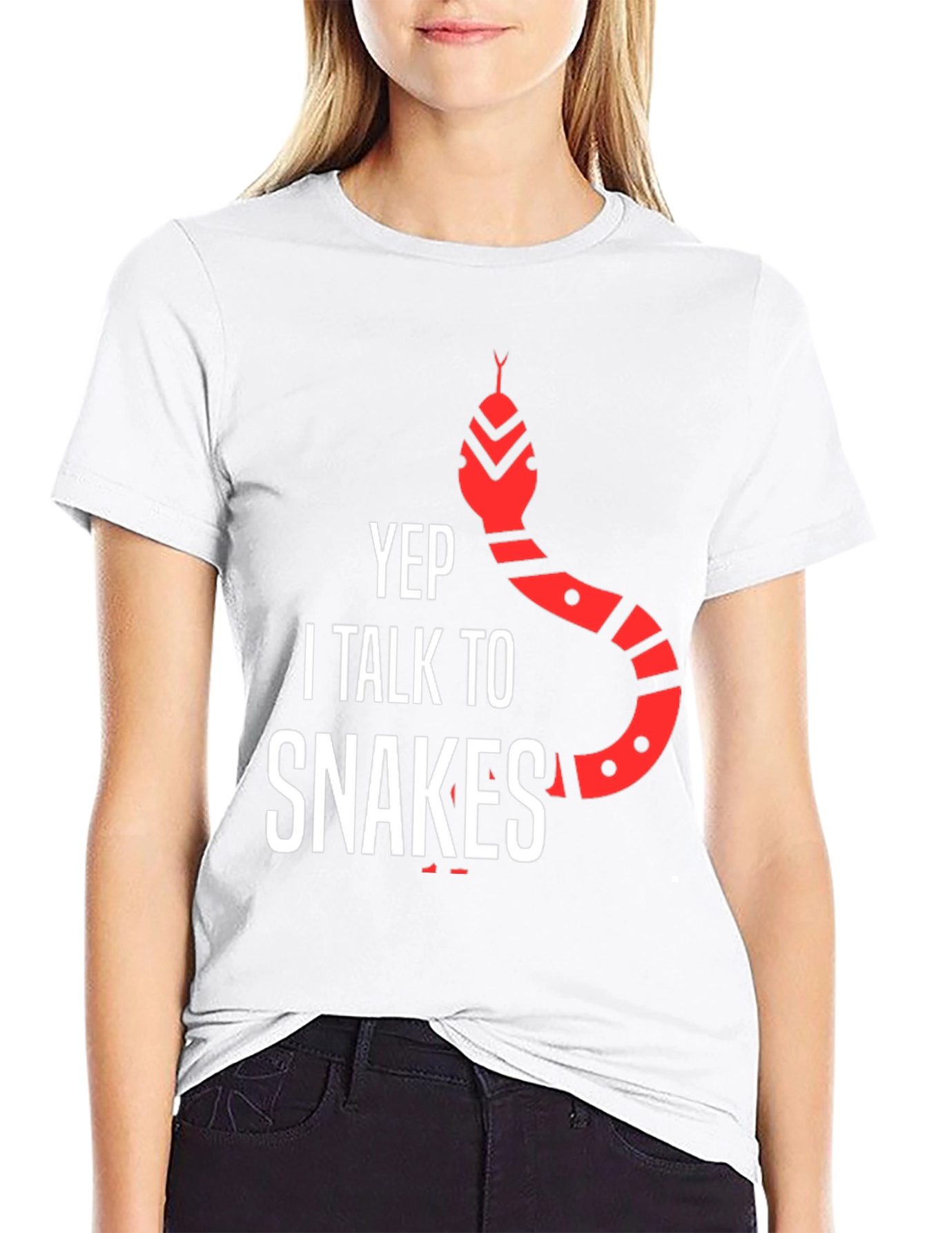 Yep I Talk to Snakes Graphic Tee