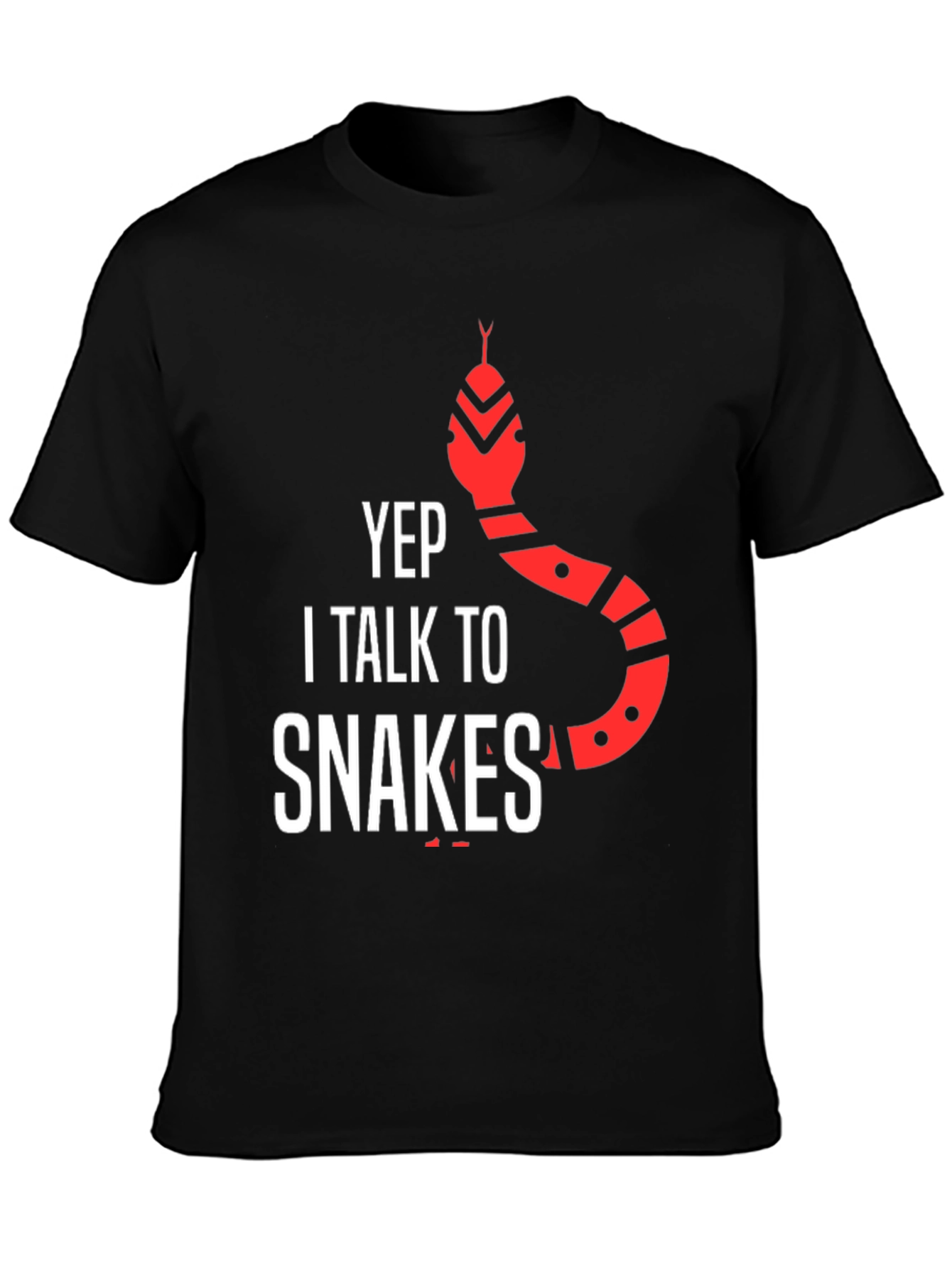 Yep I Talk to Snakes Graphic Tee