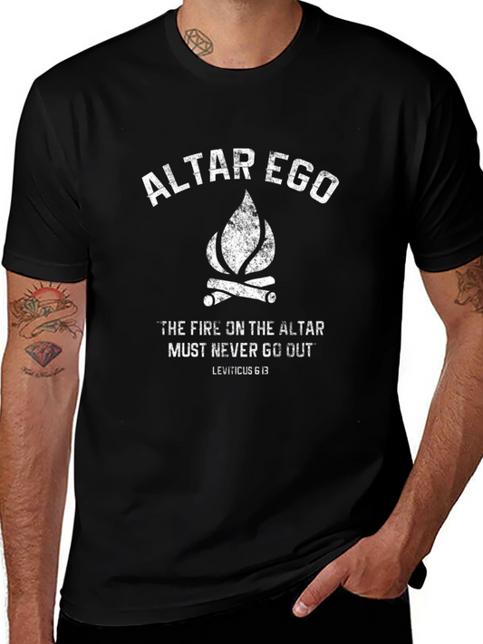 Altar Ego Graphic Tee - Never Let the Fire Go Out
