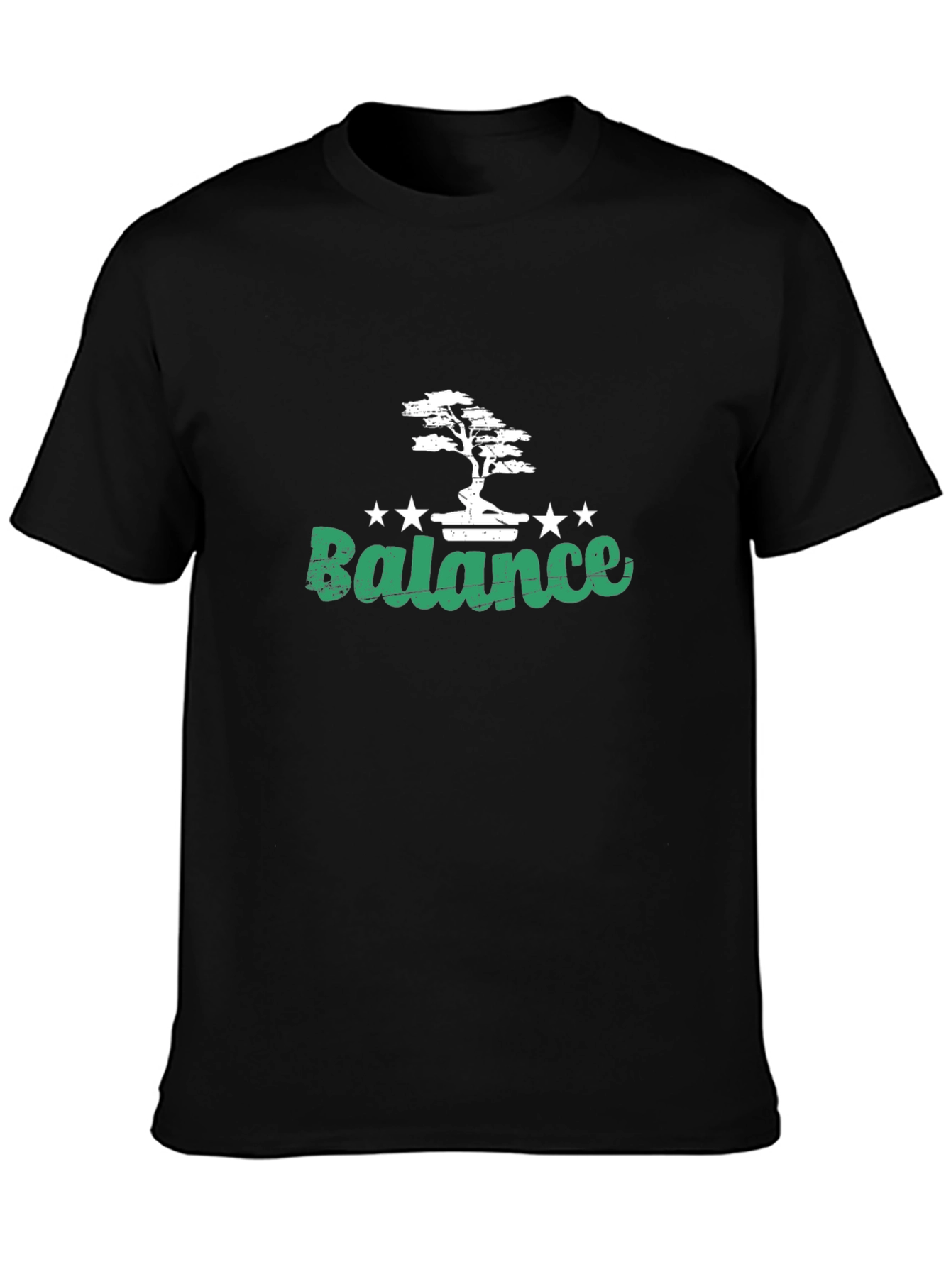 Balance Bonsai Tree Graphic T-Shirt - Unisex